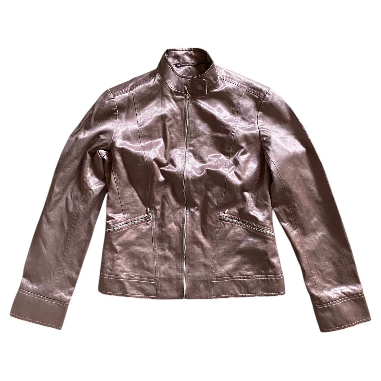 Vintage Y2K next satin pink jacket. Size 10