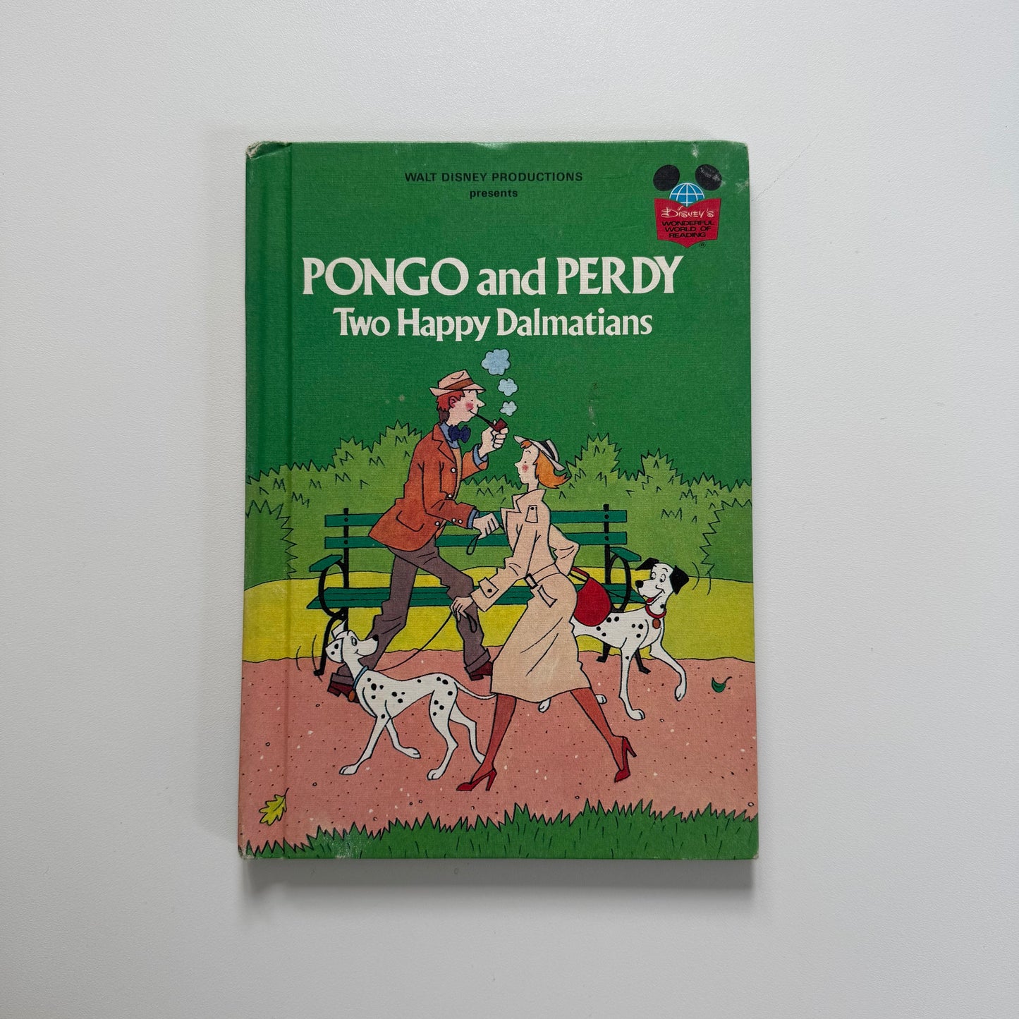 Vintage 1980 Walt Disney Dalmatians hardback random house New York book. Condition as shown.