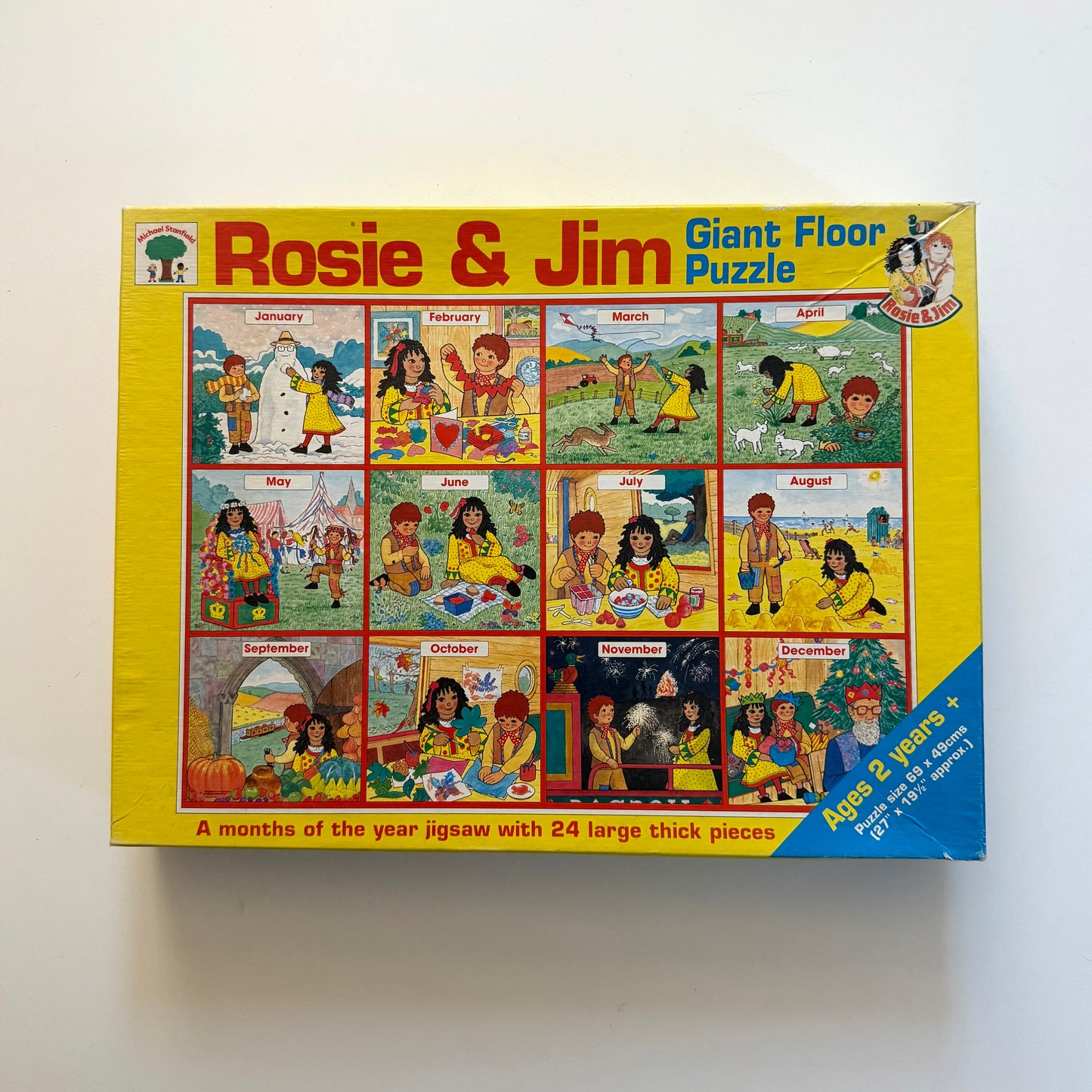 Vintage 1993 Rosie and Jim puzzle