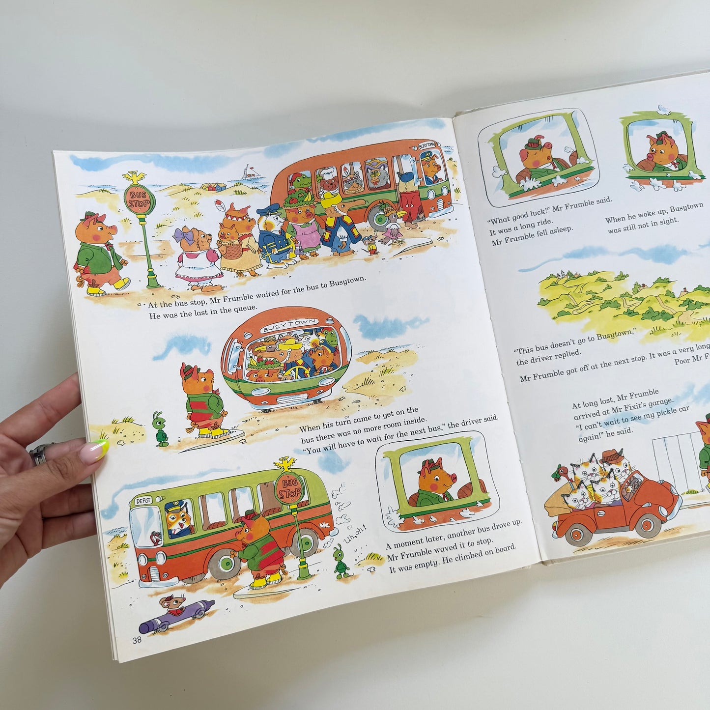 Vintage 1991 Richard scarry book