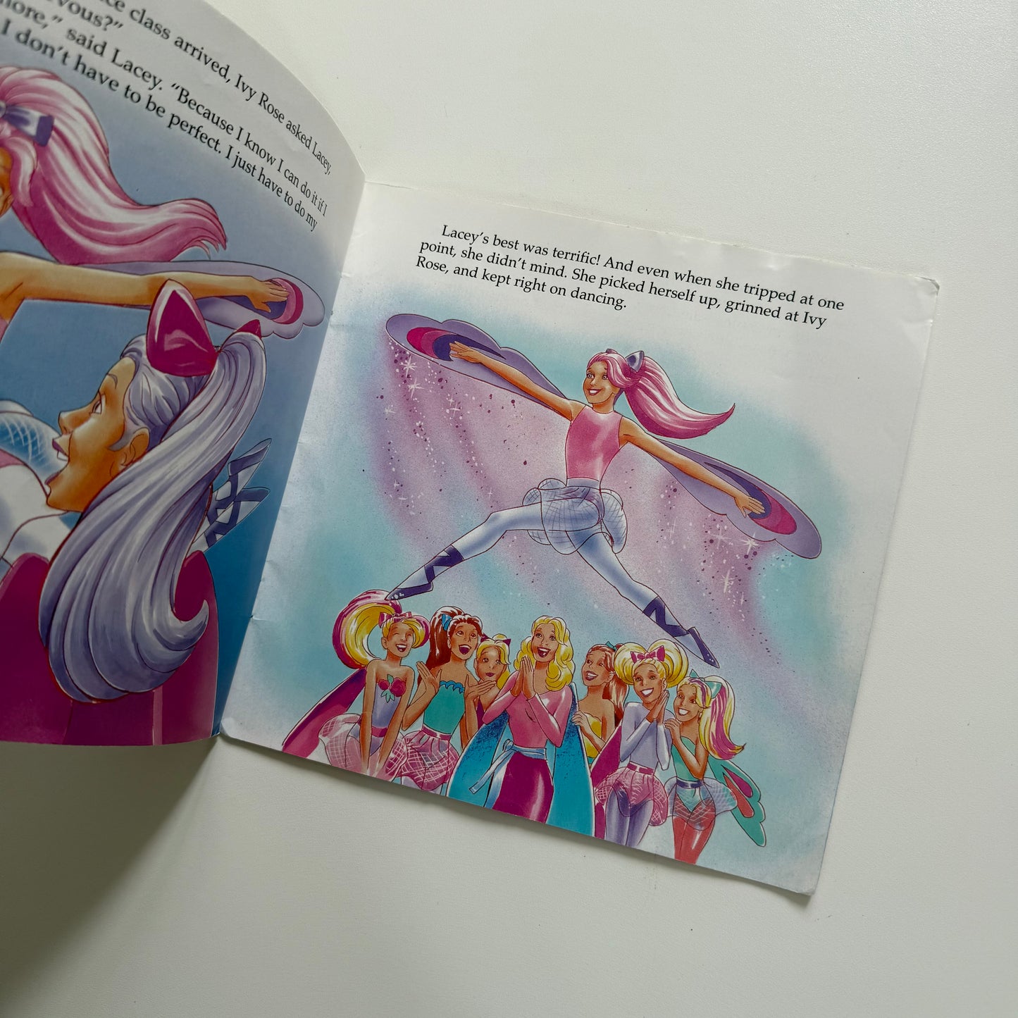 Vintage 1996 sky dancers book