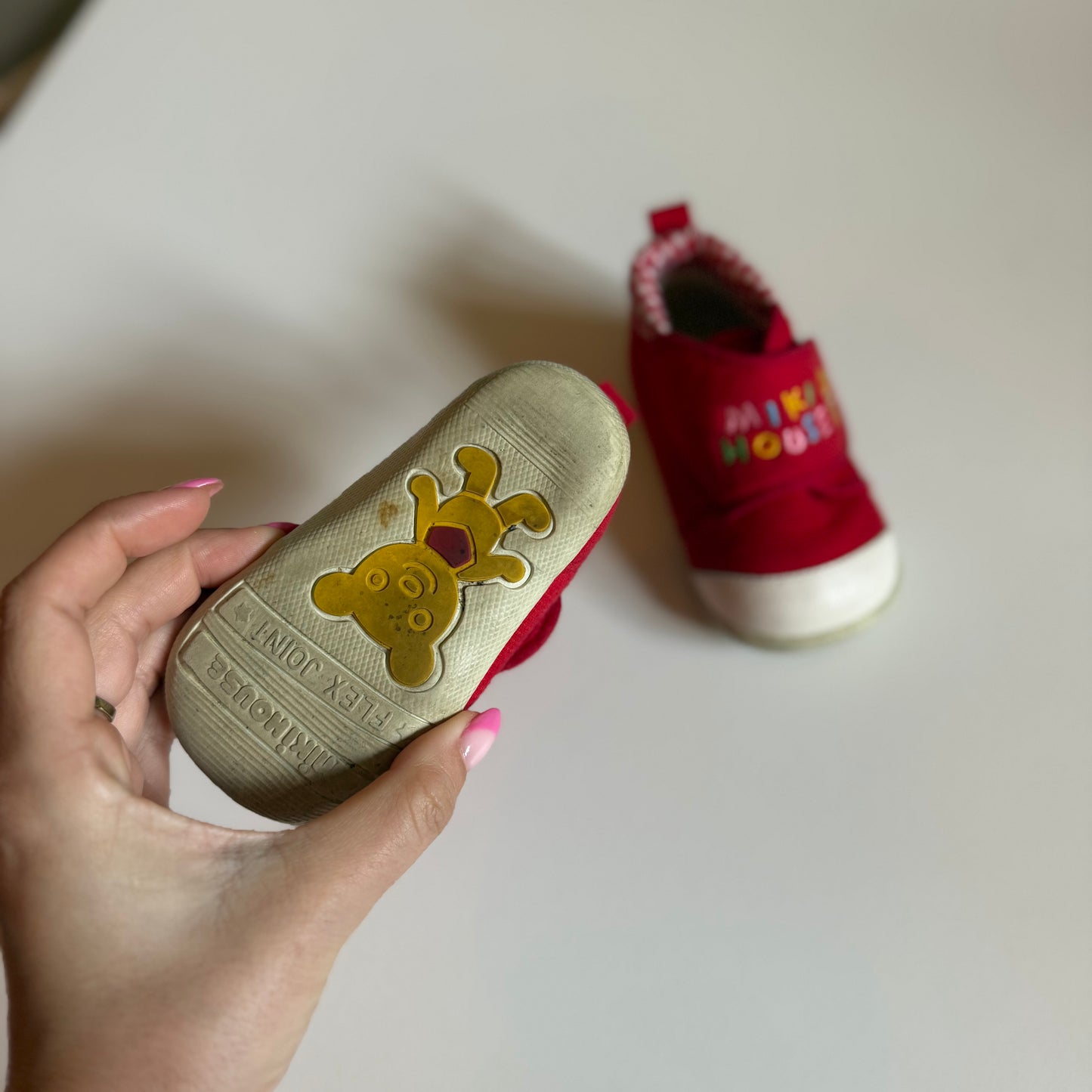 Vintage japanese mikihouse baby shoes. Size 120