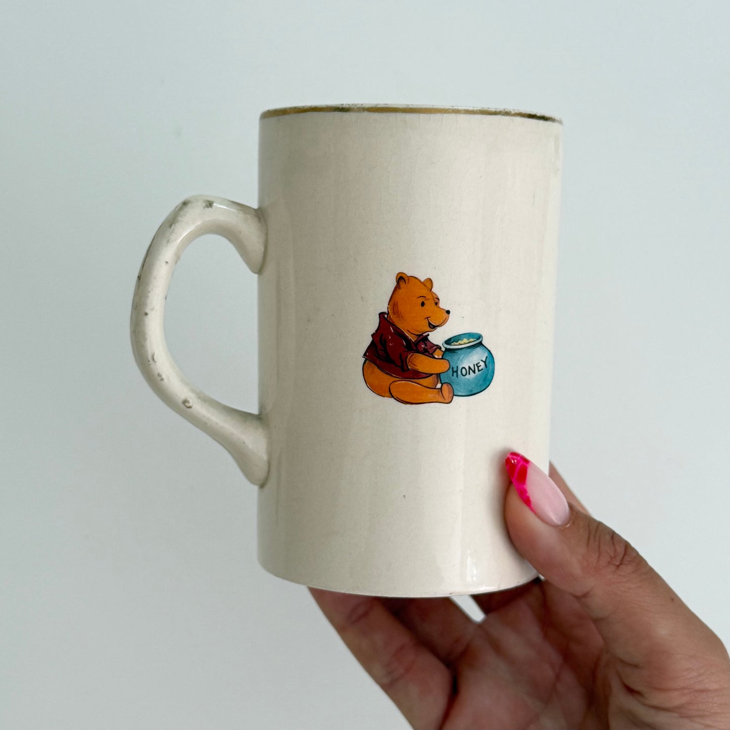 Vintage ceramic Winnie the Pooh mug. Marks as shown