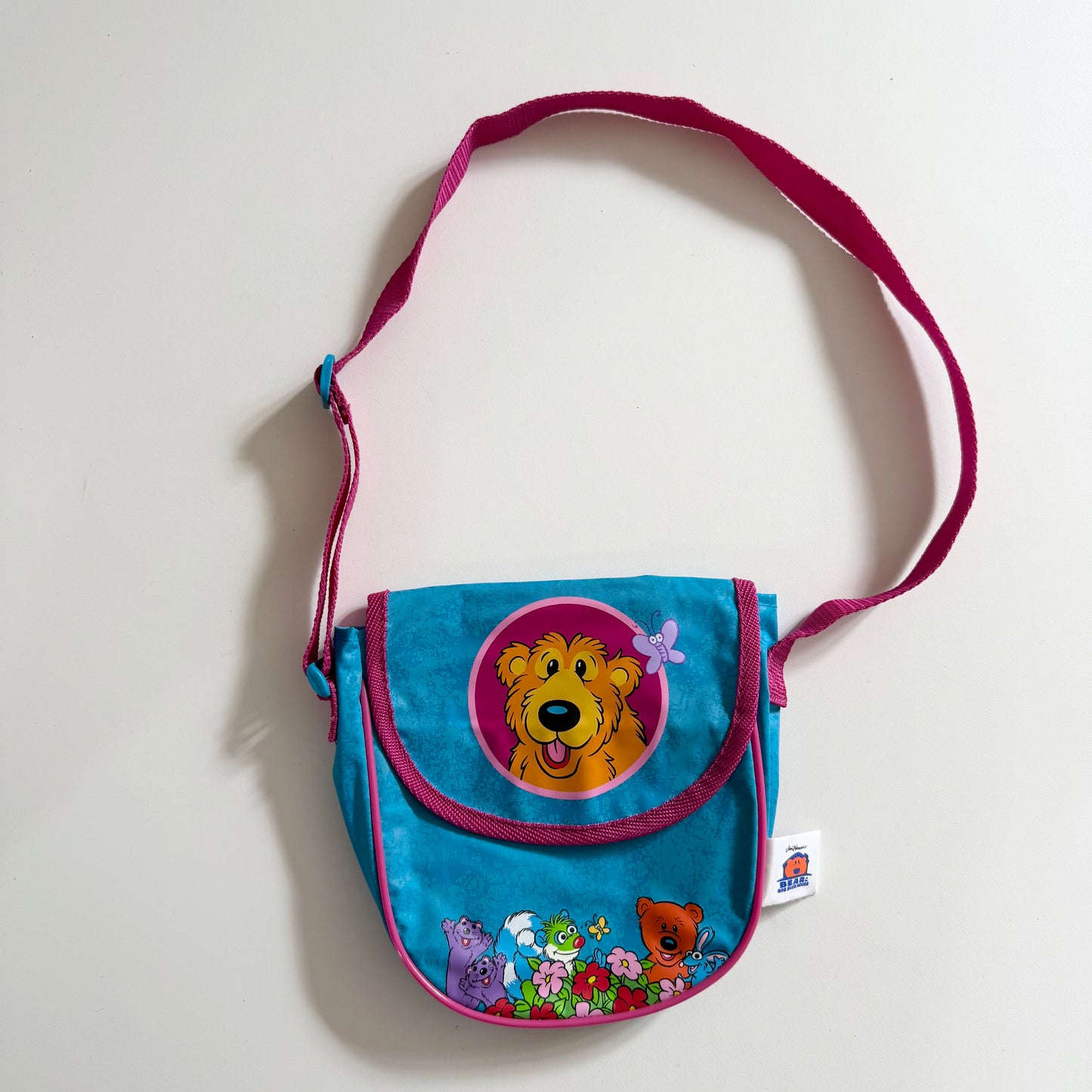 RARE collectors item. Vintage bear in the big blue house bag