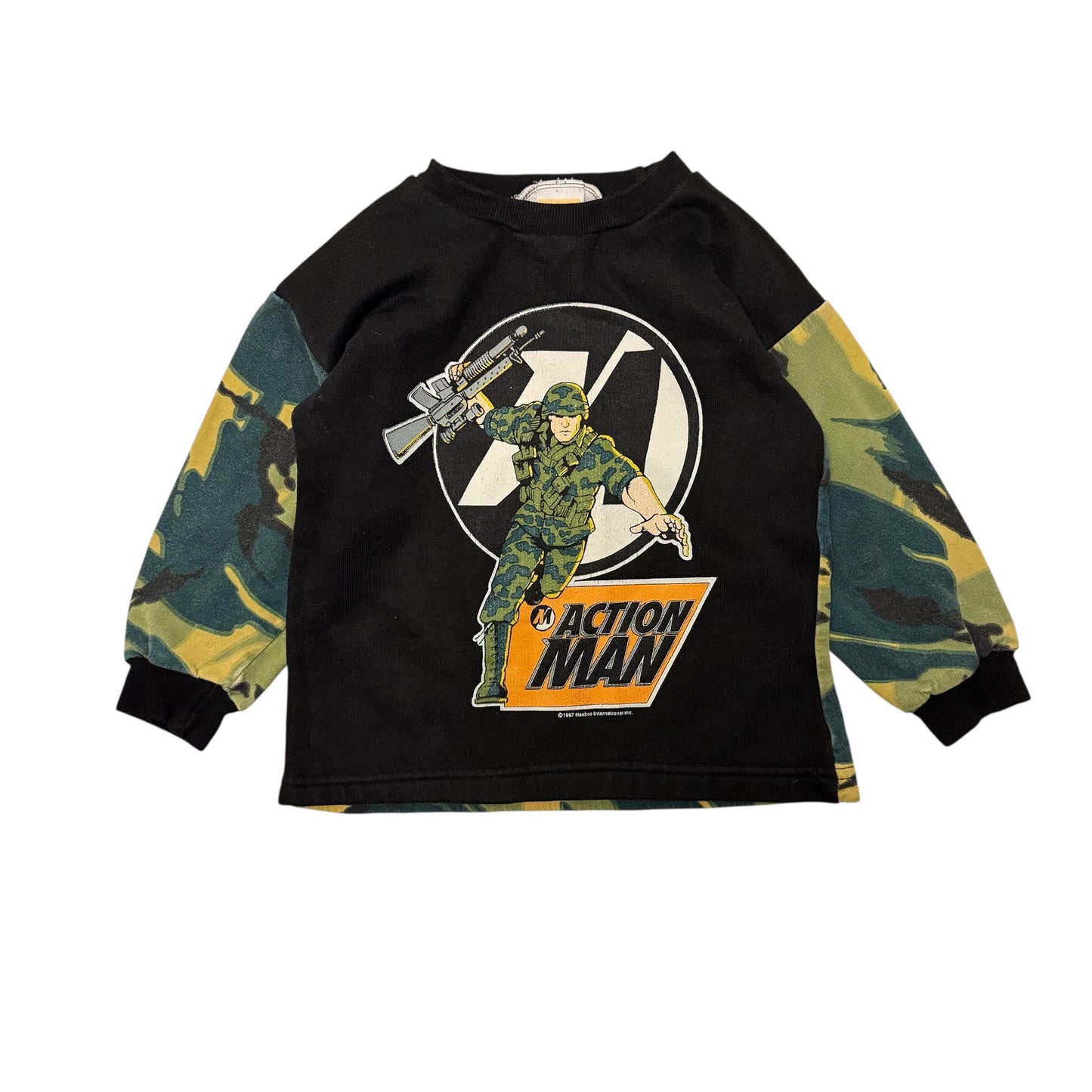 Vintage 1997 action man top. Size 5/6 years