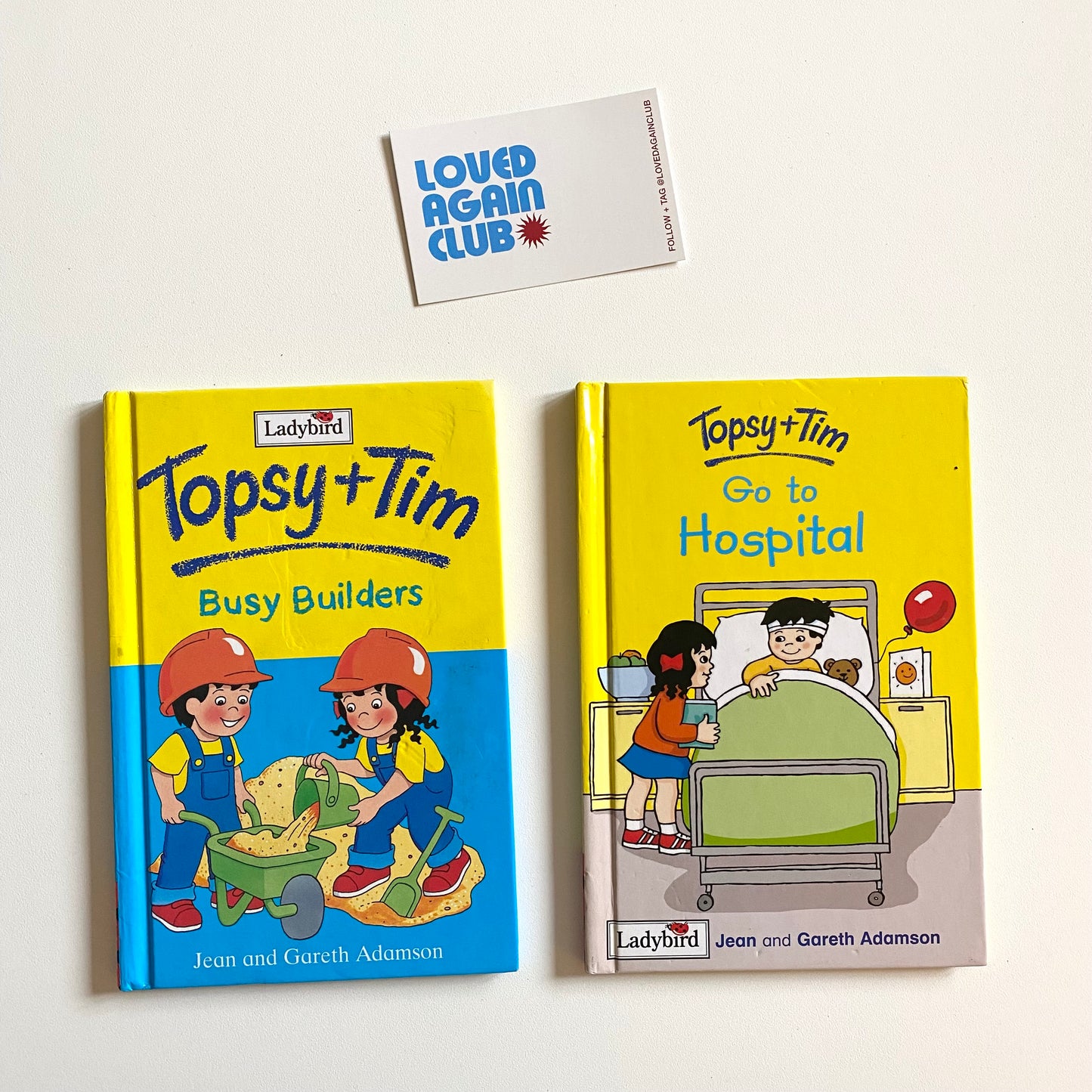 Topsy and Tim 1997 books/ set of two