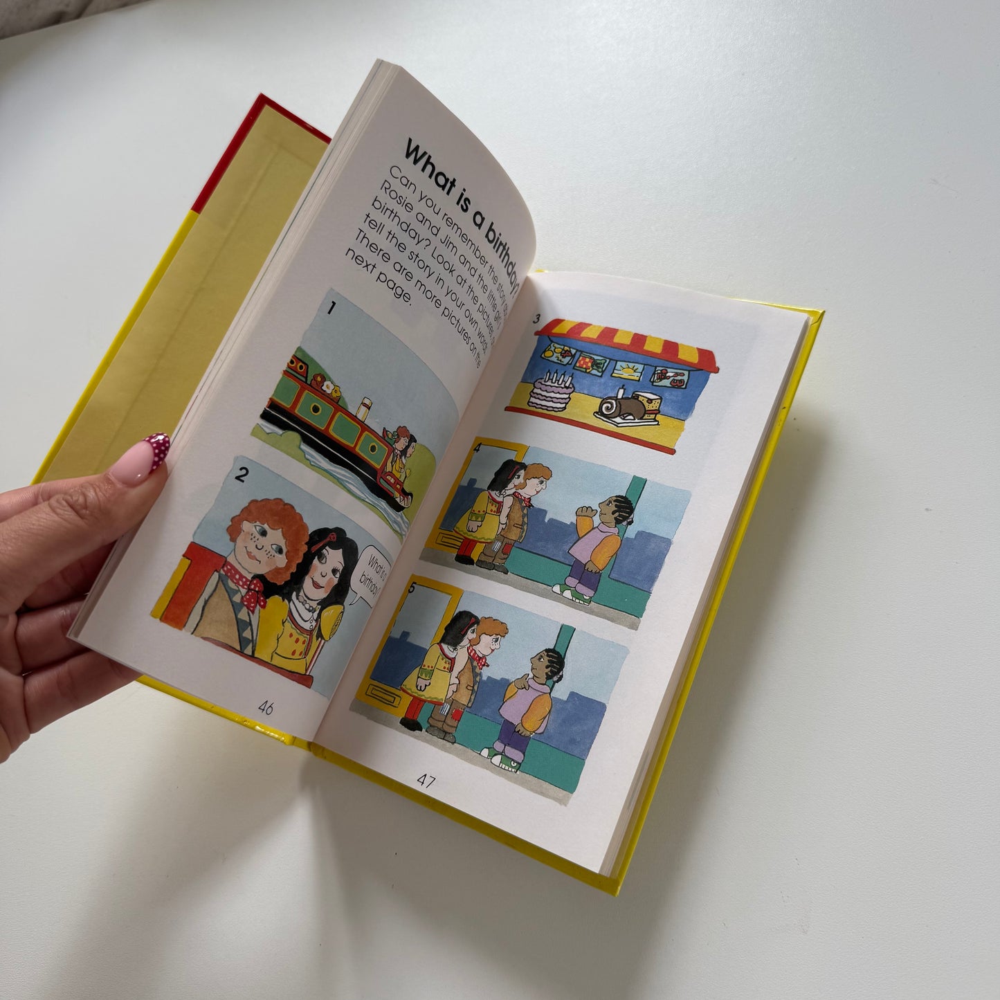 Vintage 1991 Rosie and Jim book