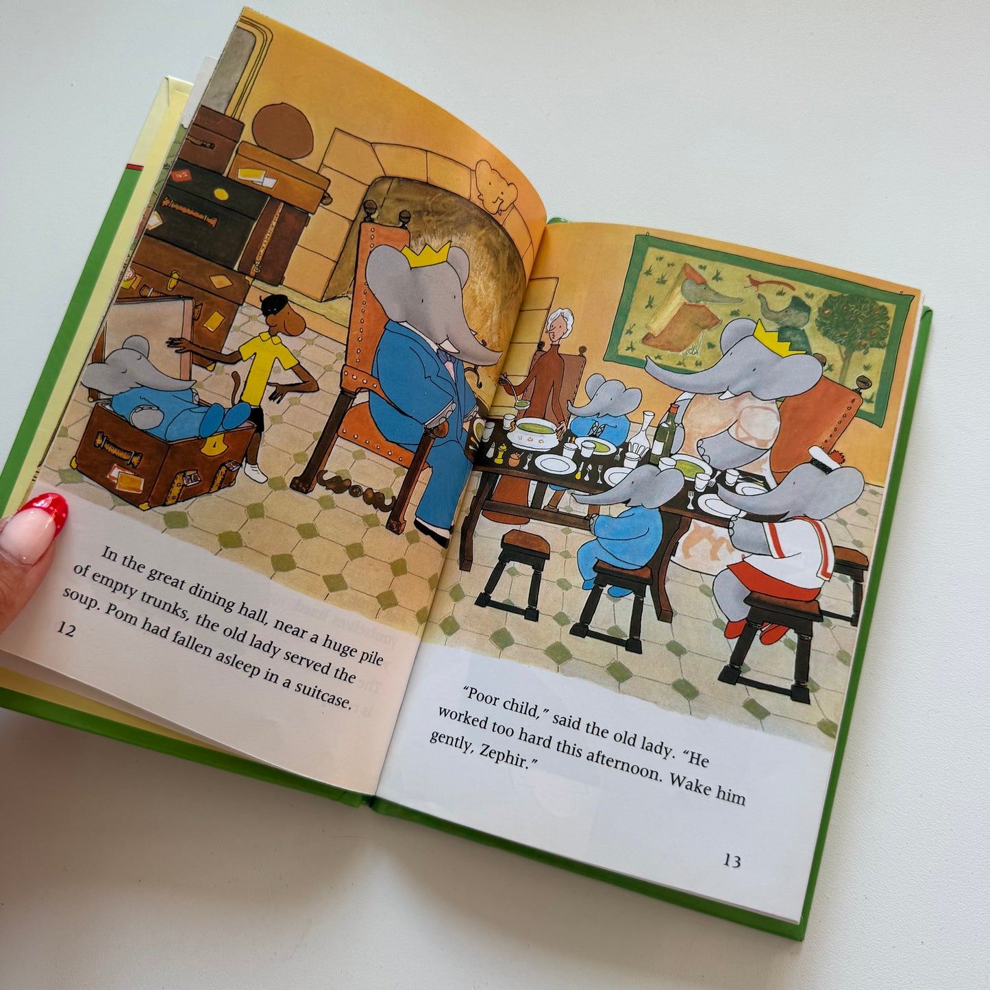 Vintage 1993 Babar book.