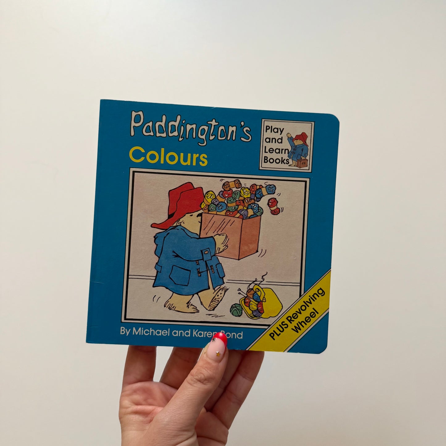 Vintage 1987 Paddington toddler book