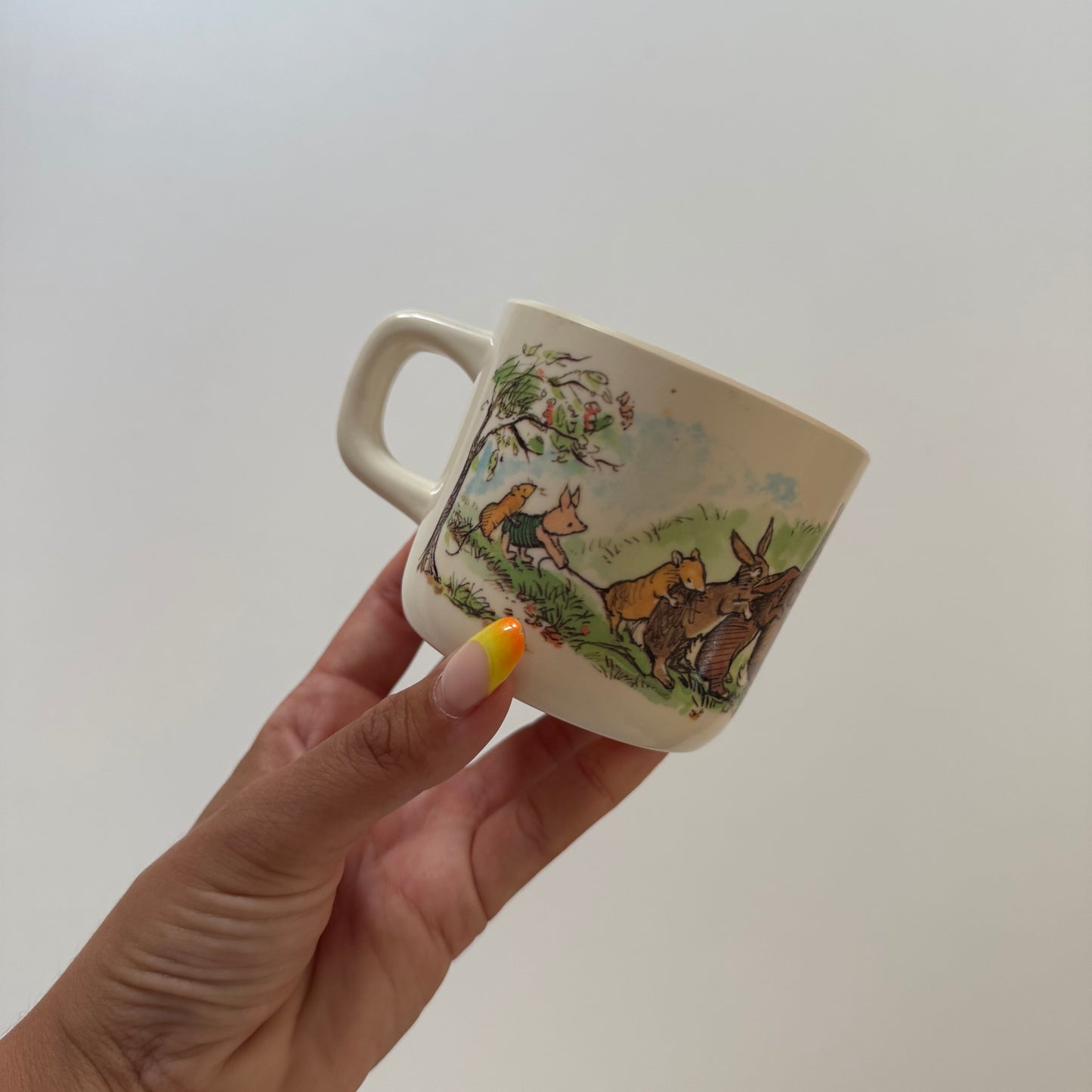 Vintage melamine Winnie the Pooh mug