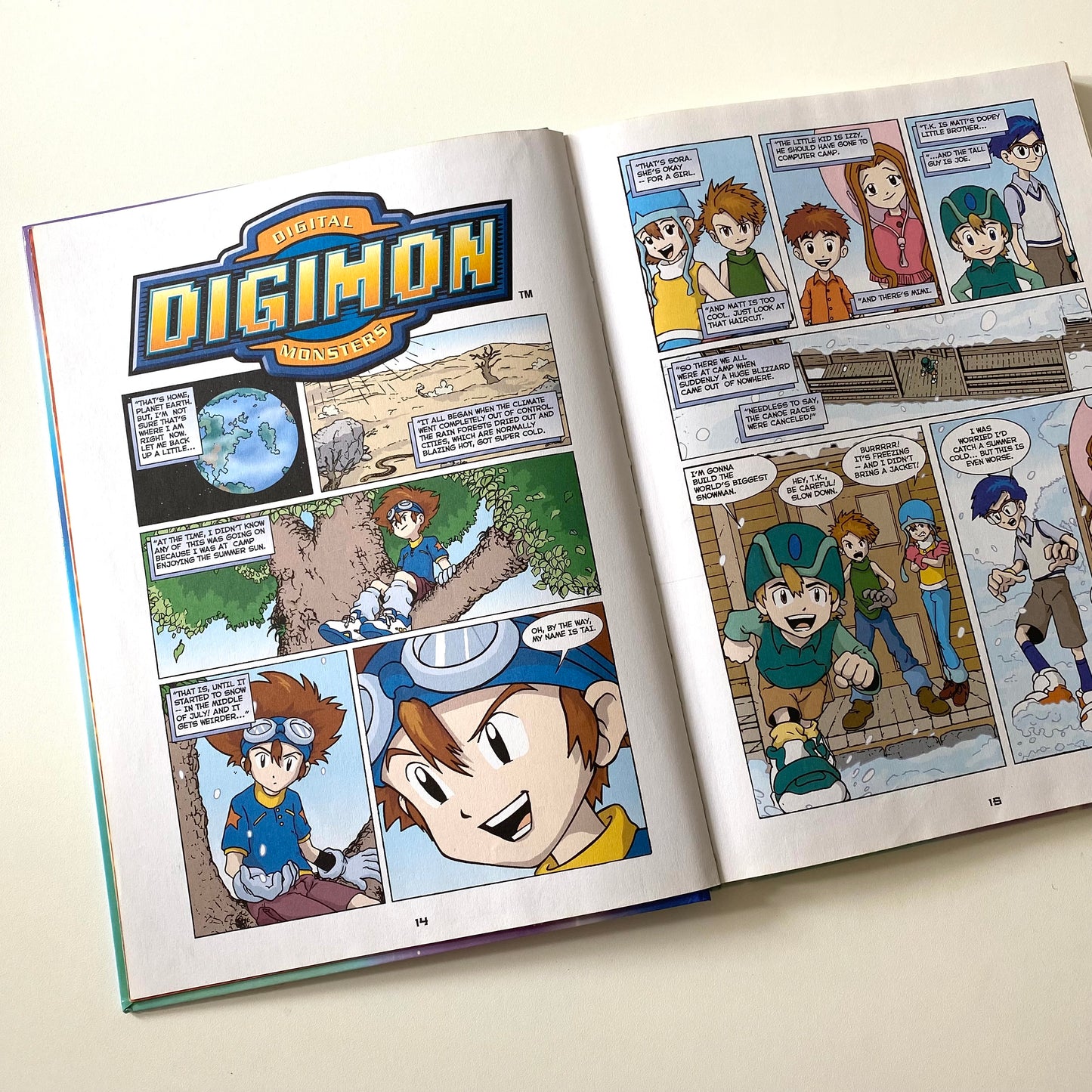 Vintage 2001 digimon annual