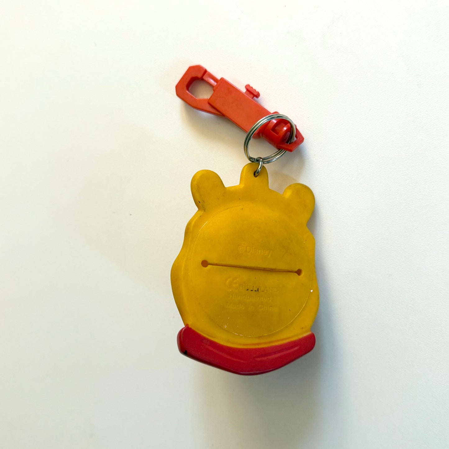 Vintage Winnie the pooh coin purse keyring. Condition as shown.