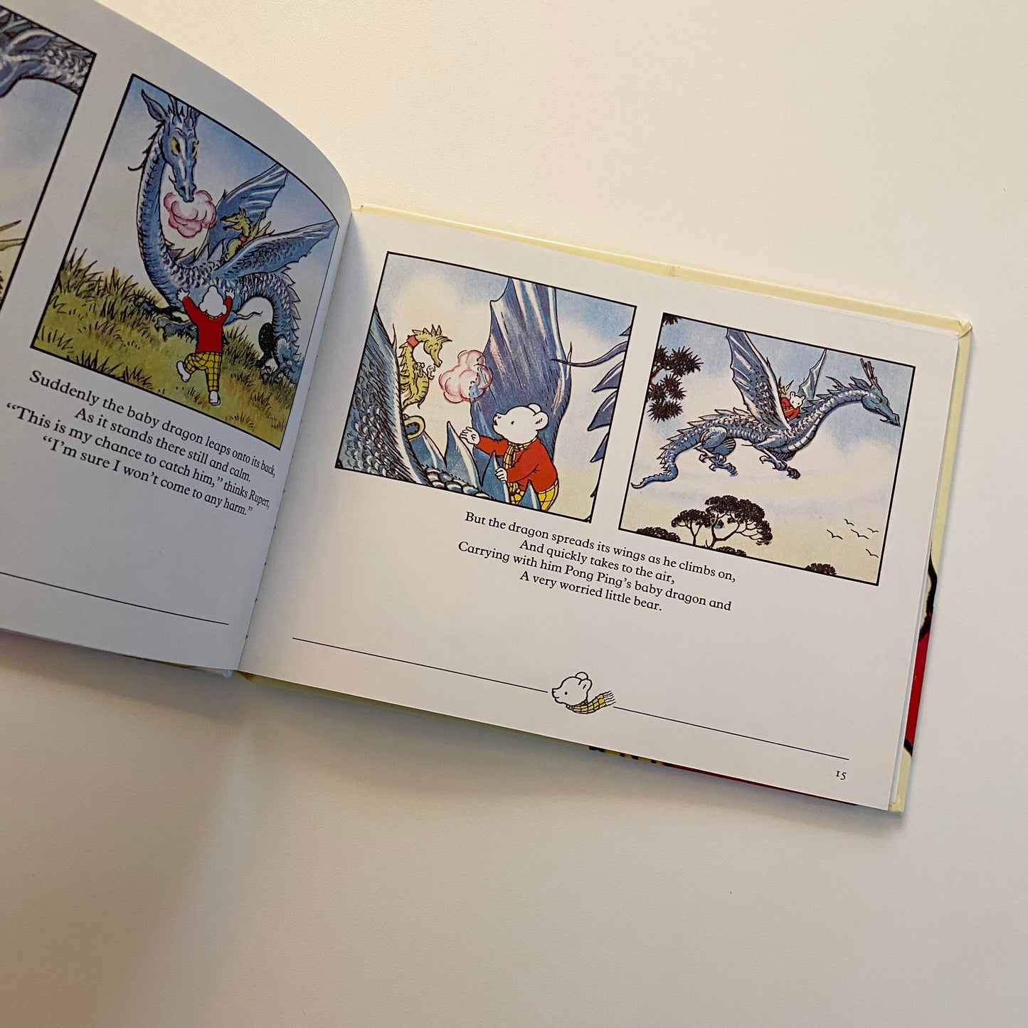 Vintage 1989 Rupert book