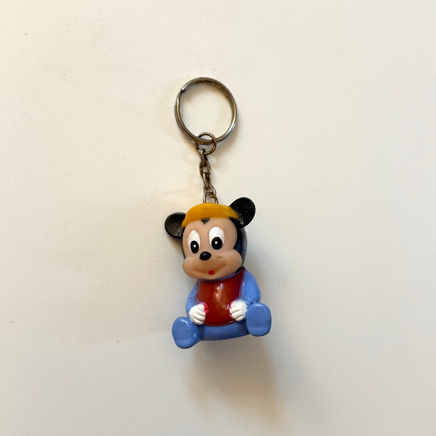 Vintage baby Mickey Mouse keyring