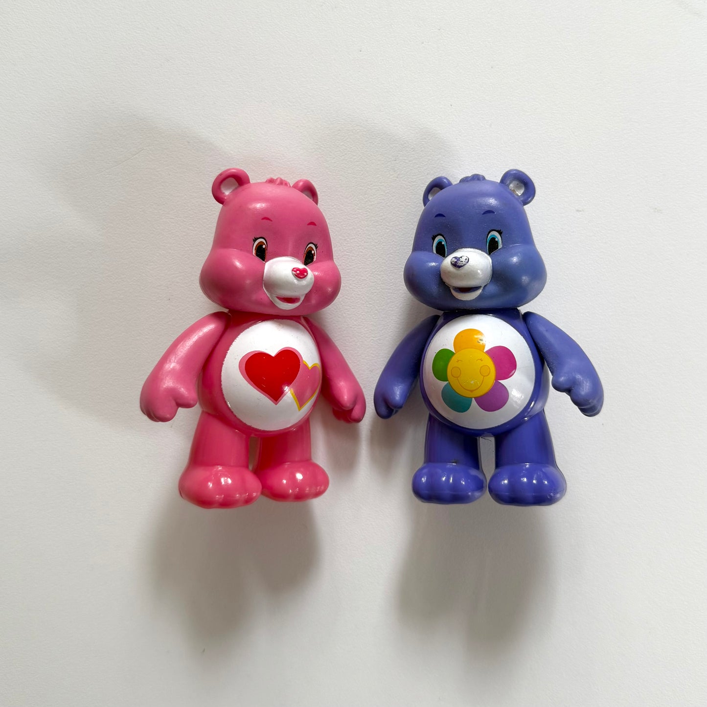 Set of two care bears figures