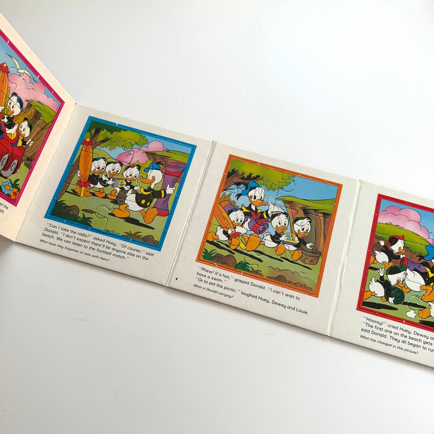 Vintage Walt Disney jigsaw book