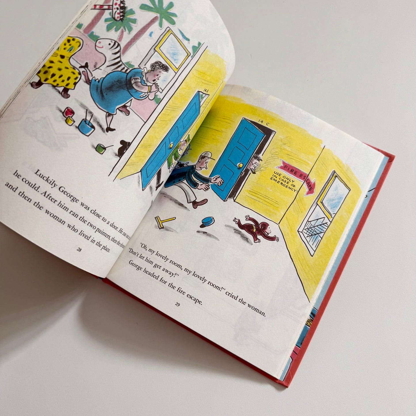 Vintage curious George book