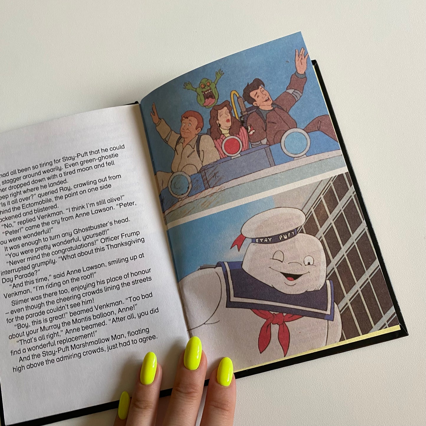 Vintage 1988 ghostbusters book