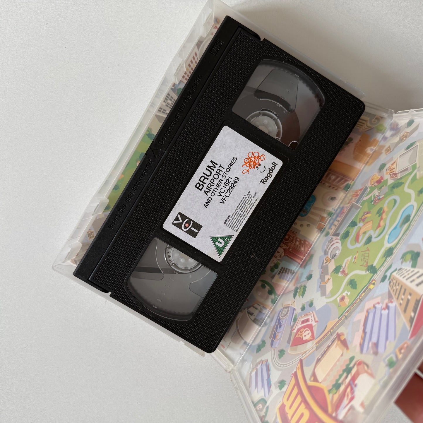 Vintage 2001 brum vhs tape