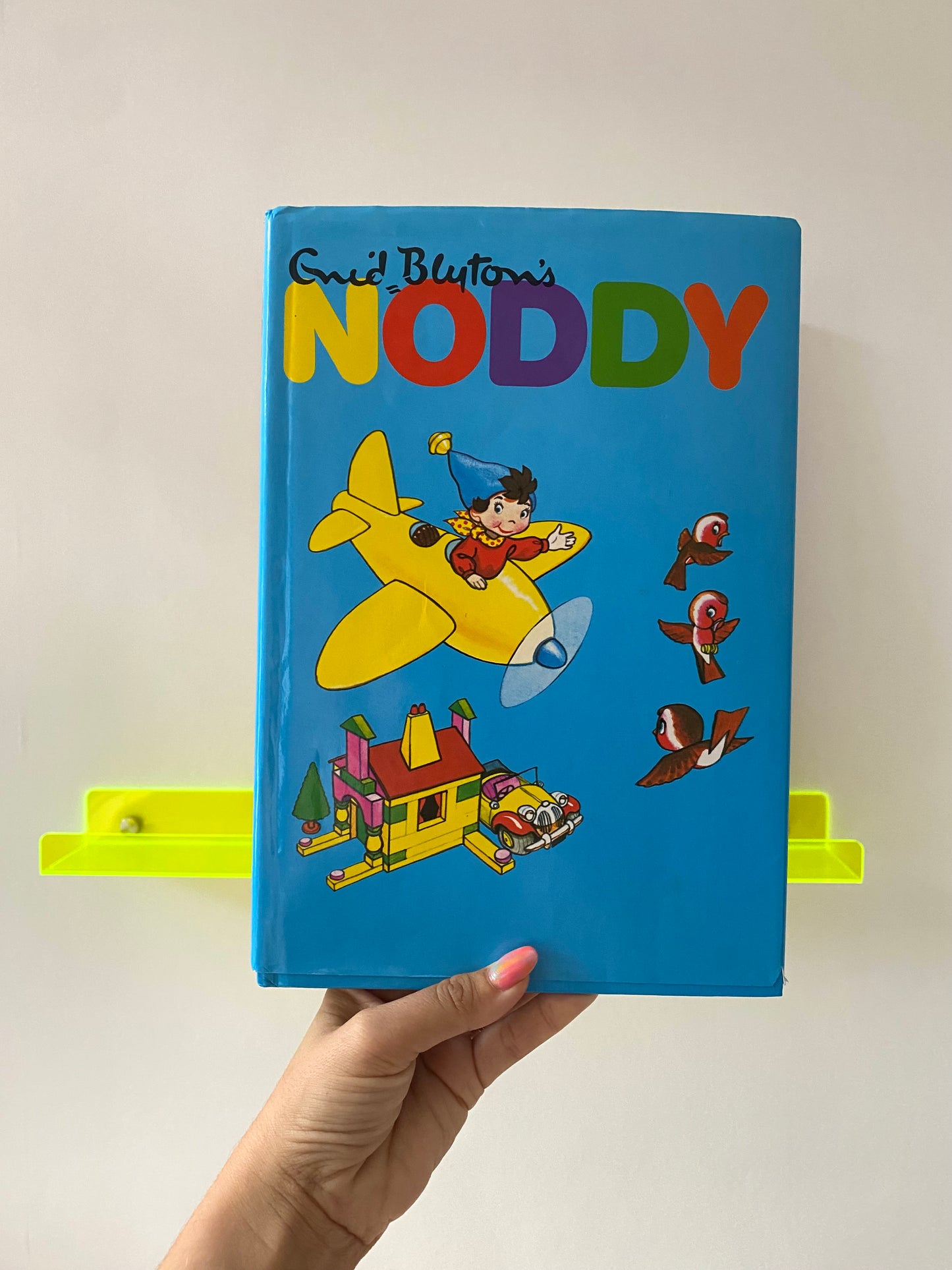 Vintage 1989 Enid Blyton noddy book a4 size