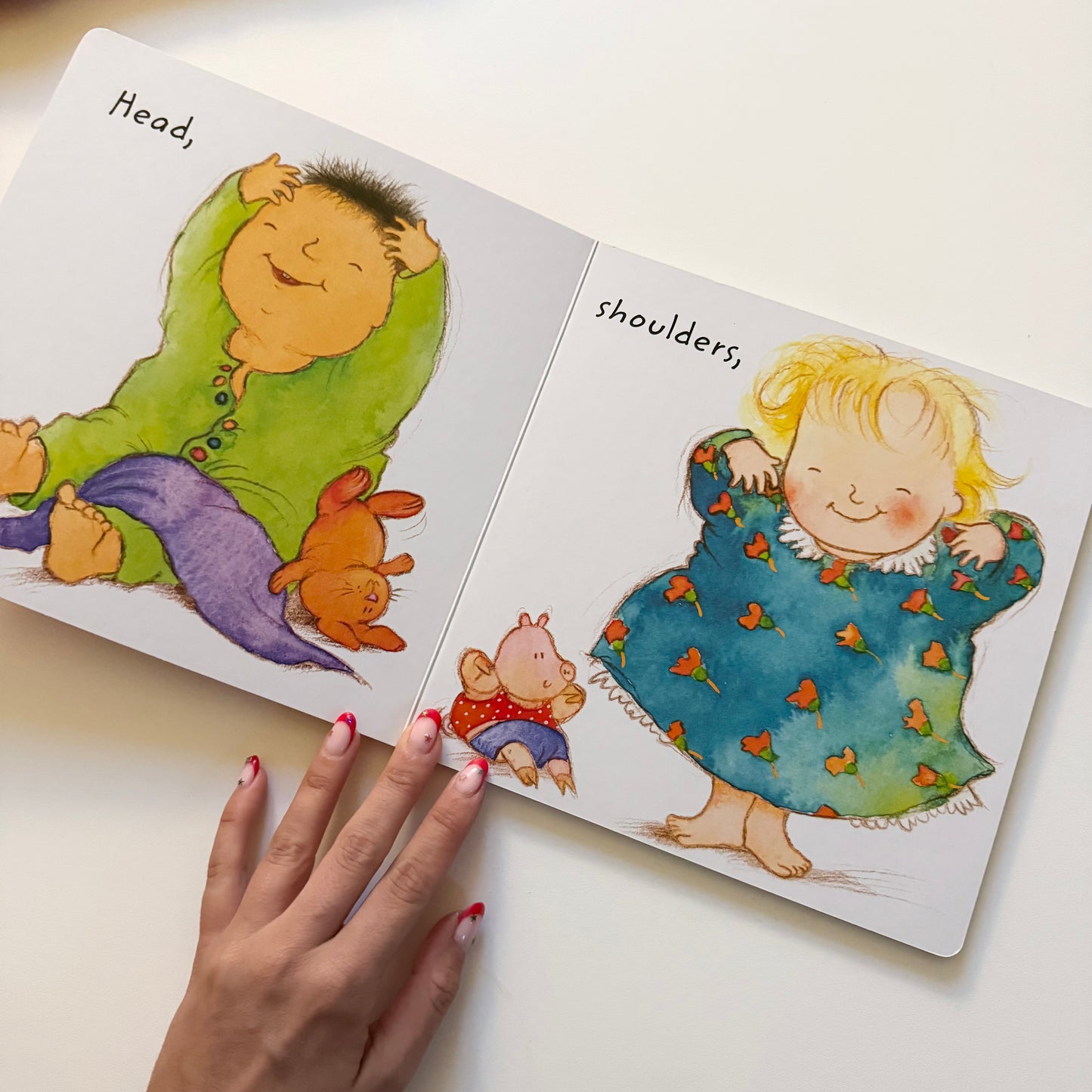 Vintage child’s play toddler book