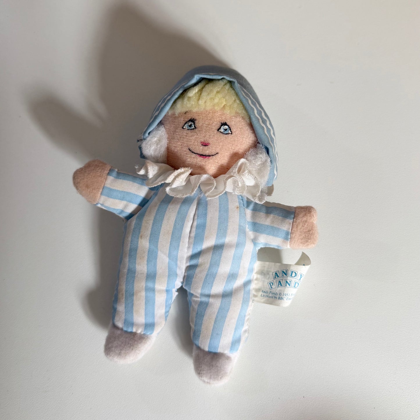 Vintage 1951 Mini Andy Pandy soft toy