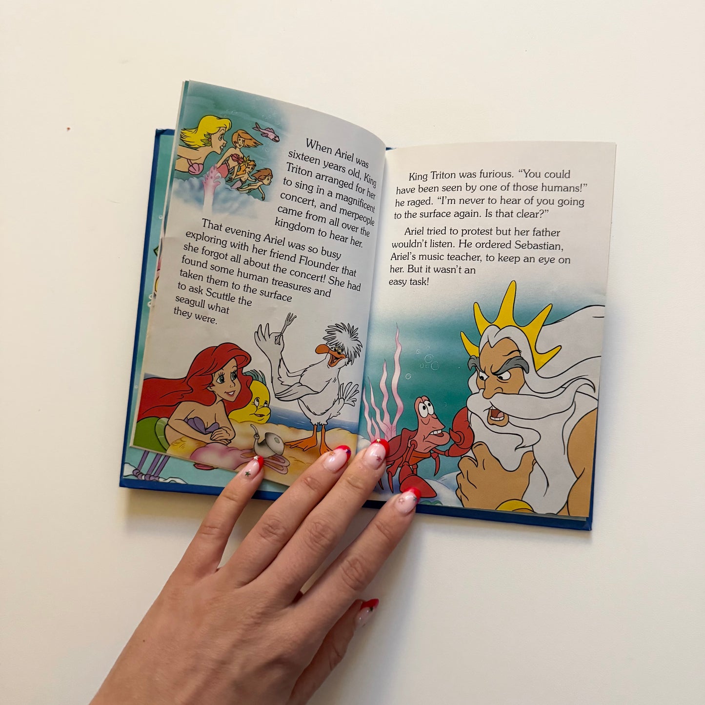 Vintage 1998 Disney book.