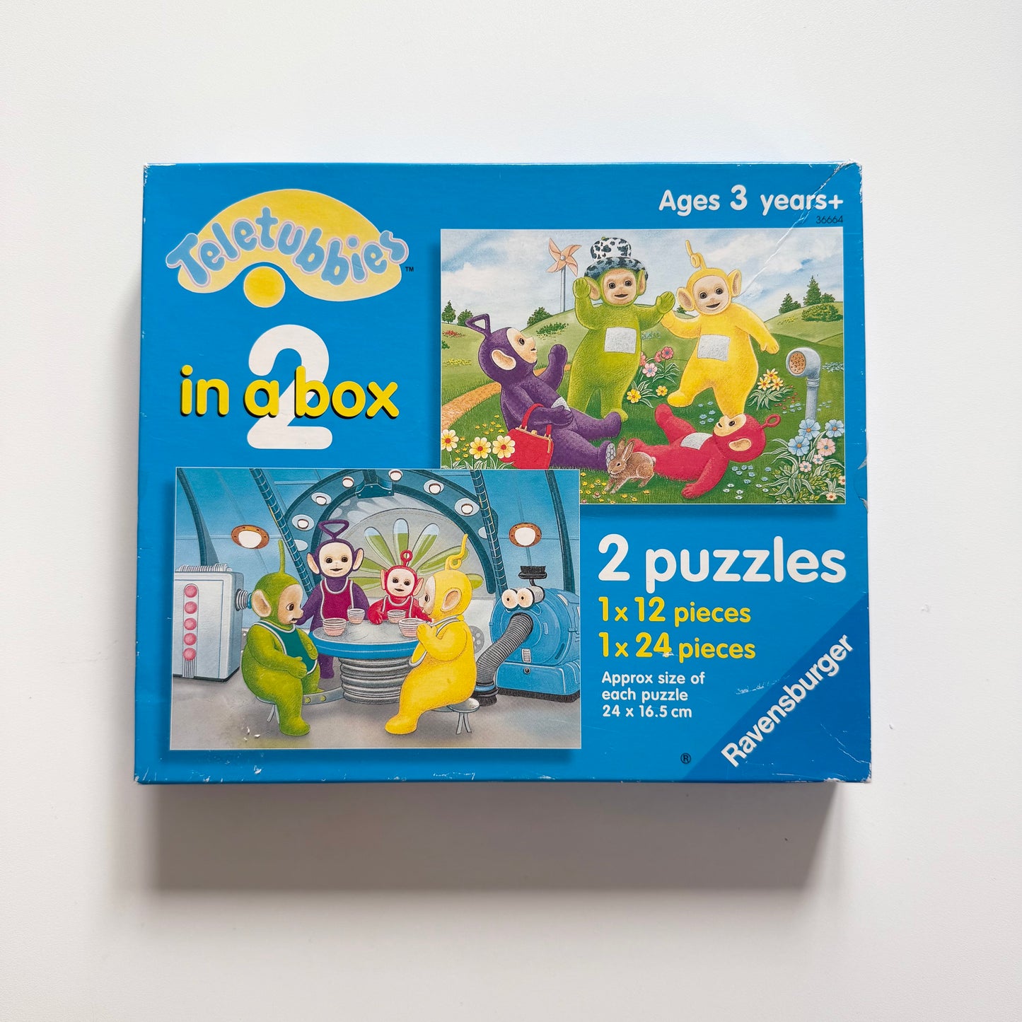 Vintage 1997 teletubbies puzzle