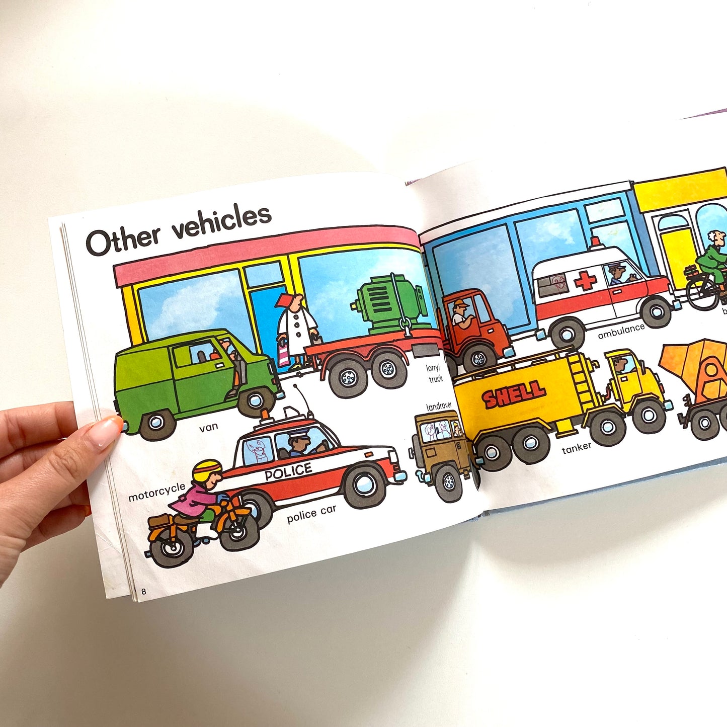 Vintage 1986 ladybird ‘things that move’ book.