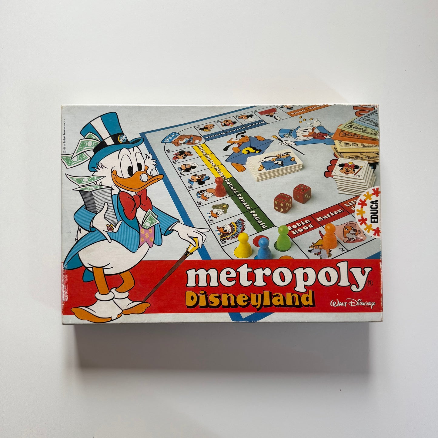 Vintage Walt Disney game.