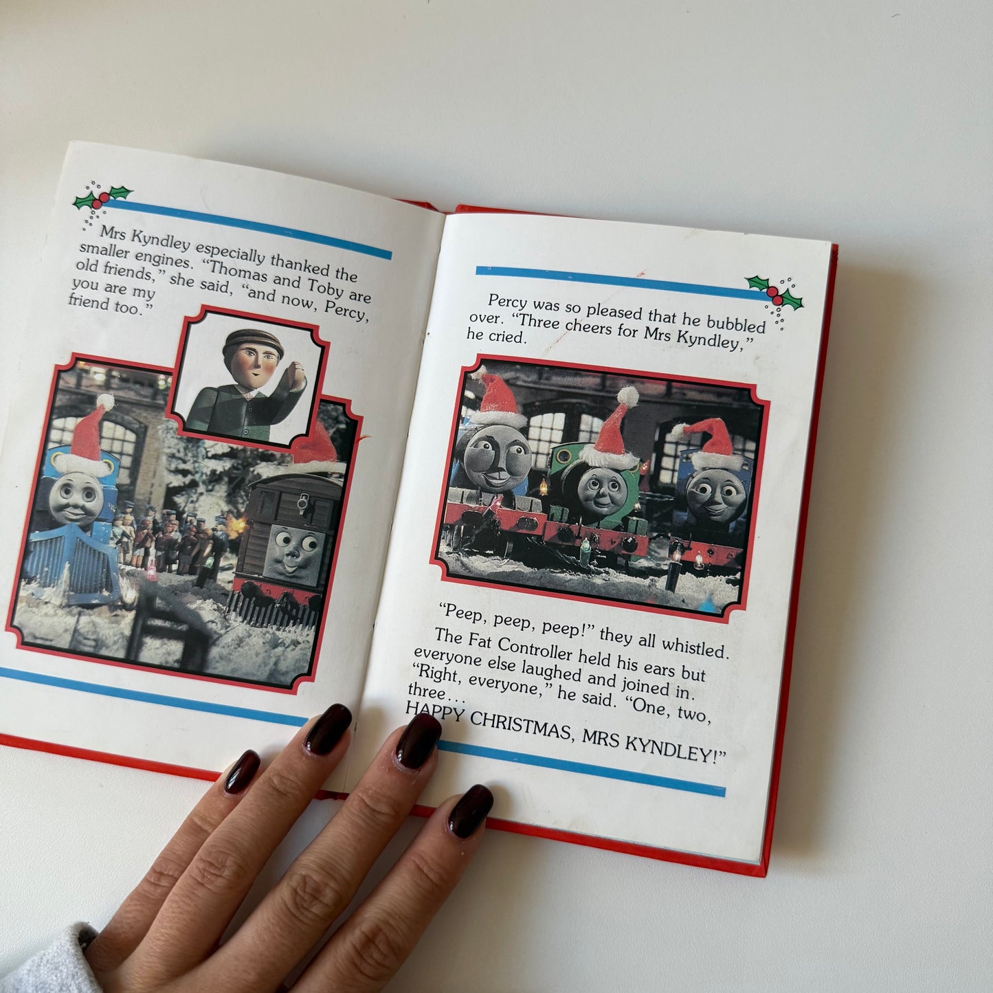 Vintage 1986 ladybird Thomas the tank book.