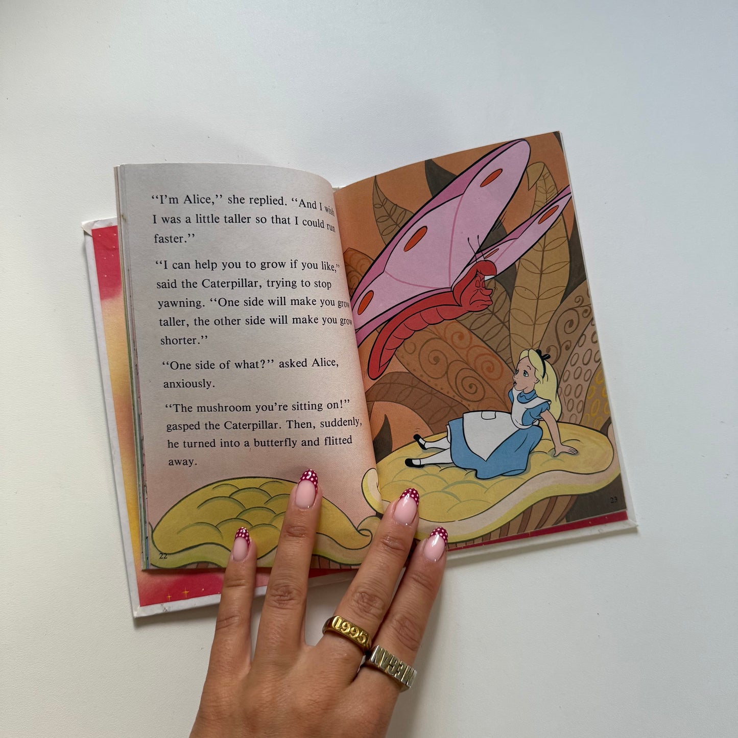 Vintage ladybird Disney book