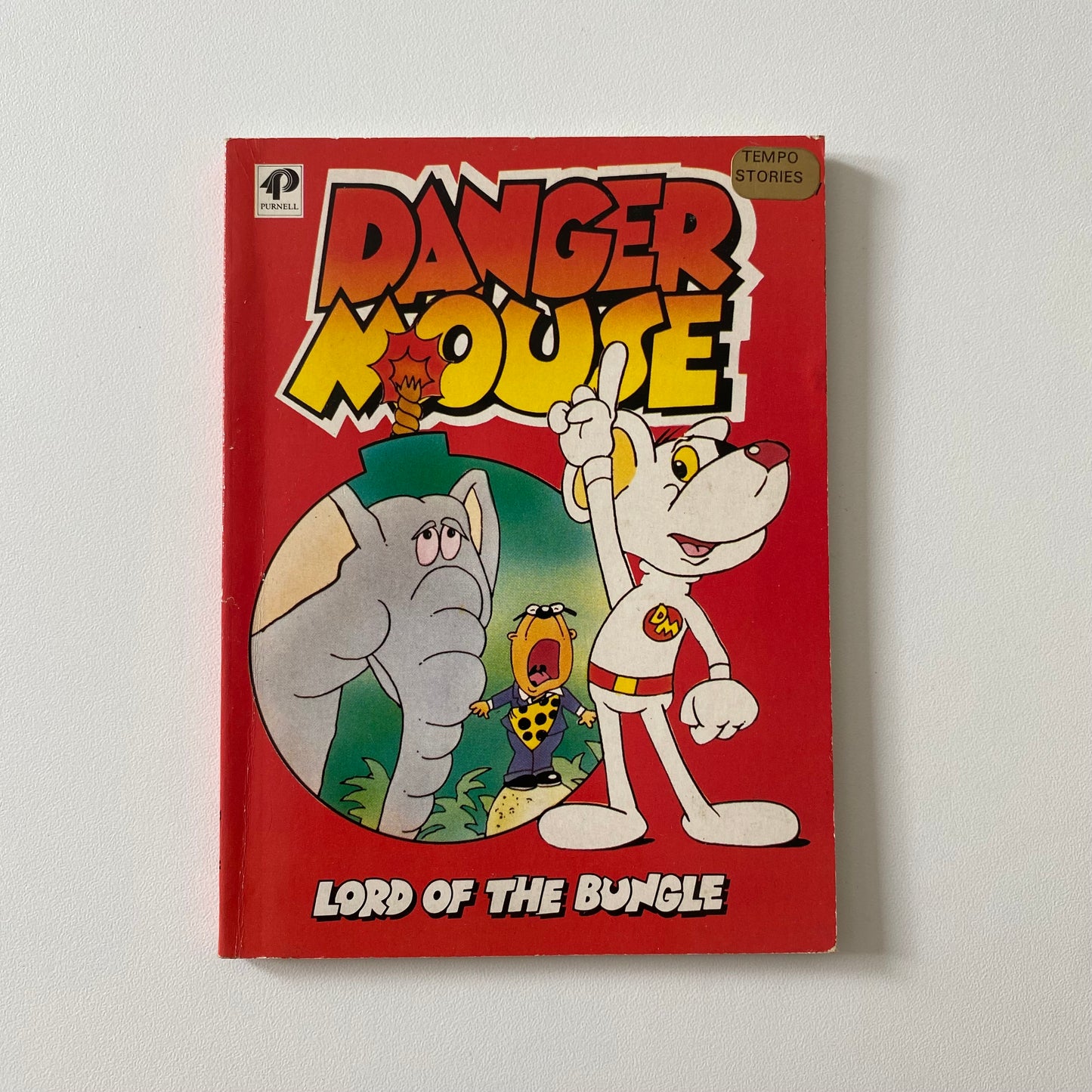 Vintage 1983 mini paperback dangermouse book