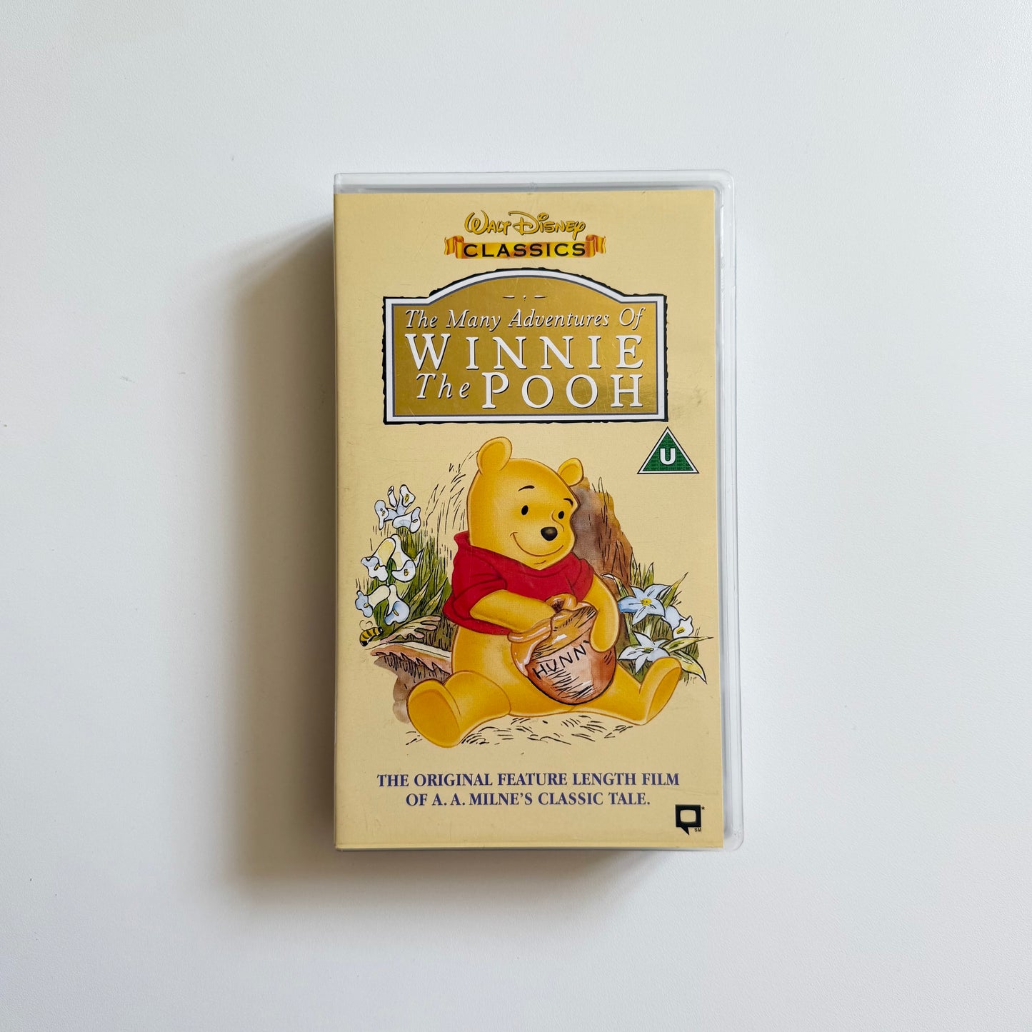 Vintage Winnie the Pooh vhs tape