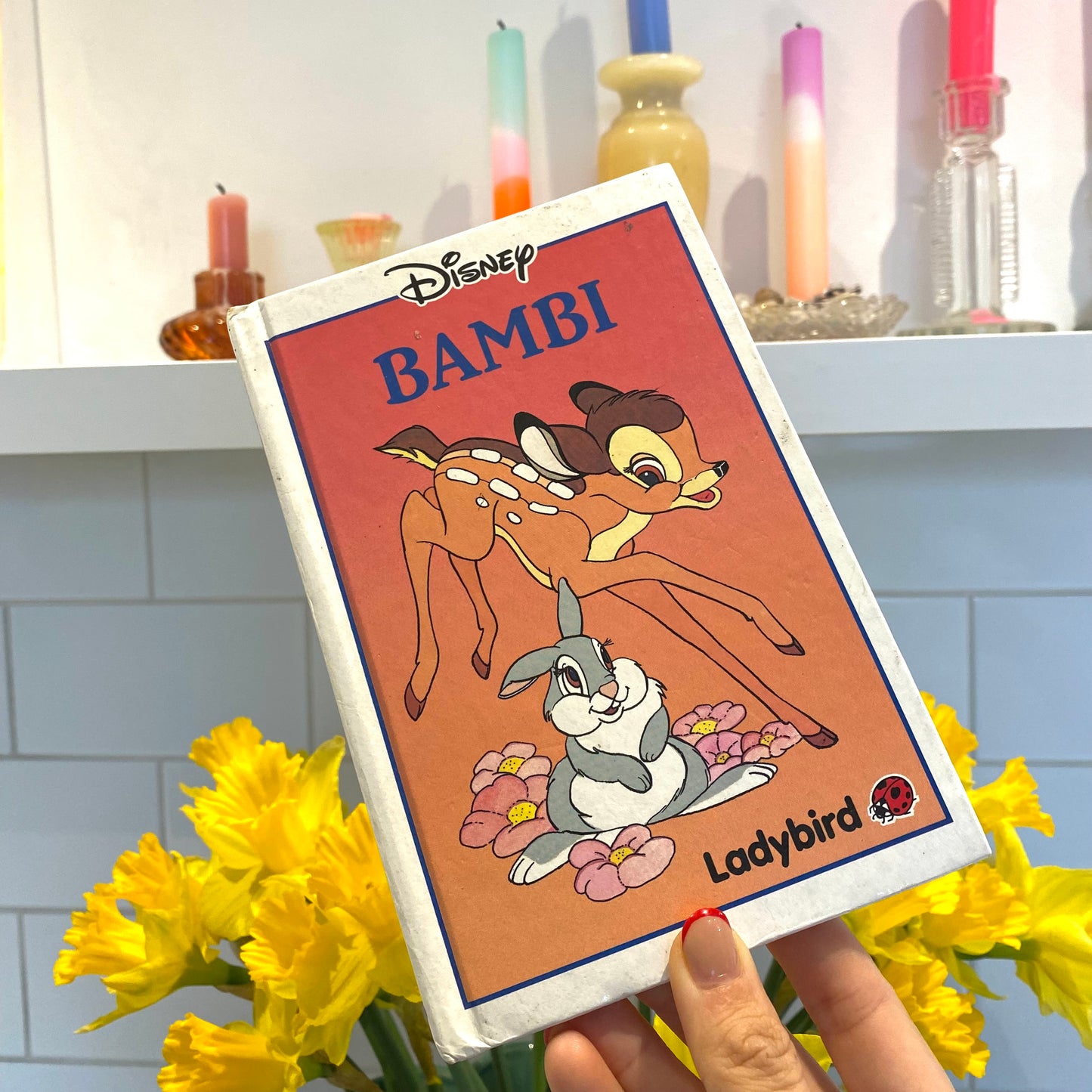 Vintage 1990 Disney Bambi book