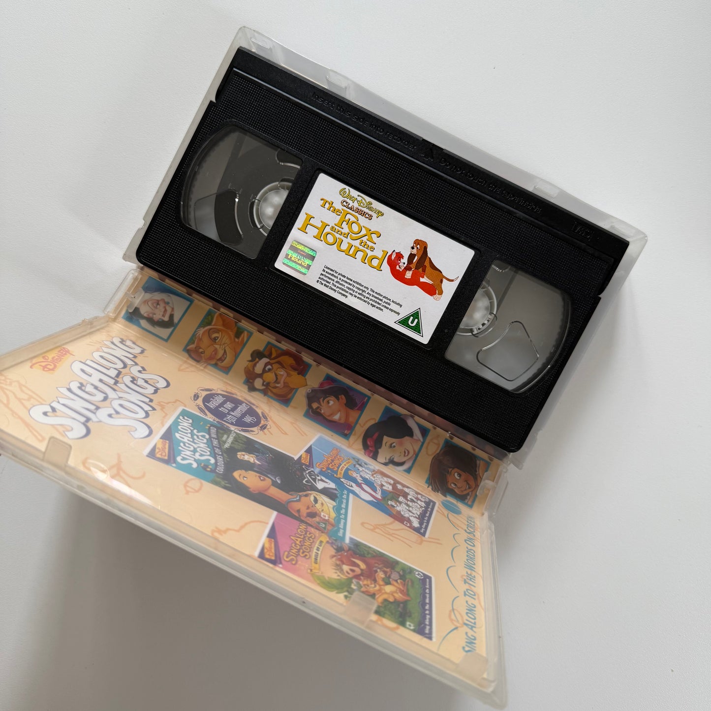 Vintage 1994 fox and the hound vhs tape