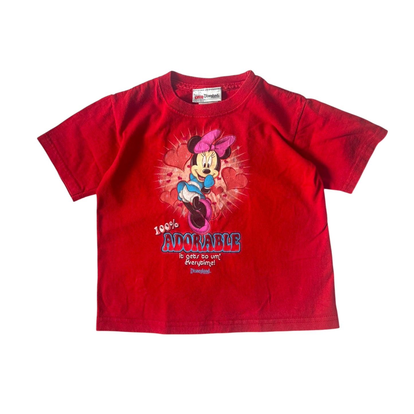 Vintage Disneyland Minnie Mouse tshirt. Size 3-4 years.