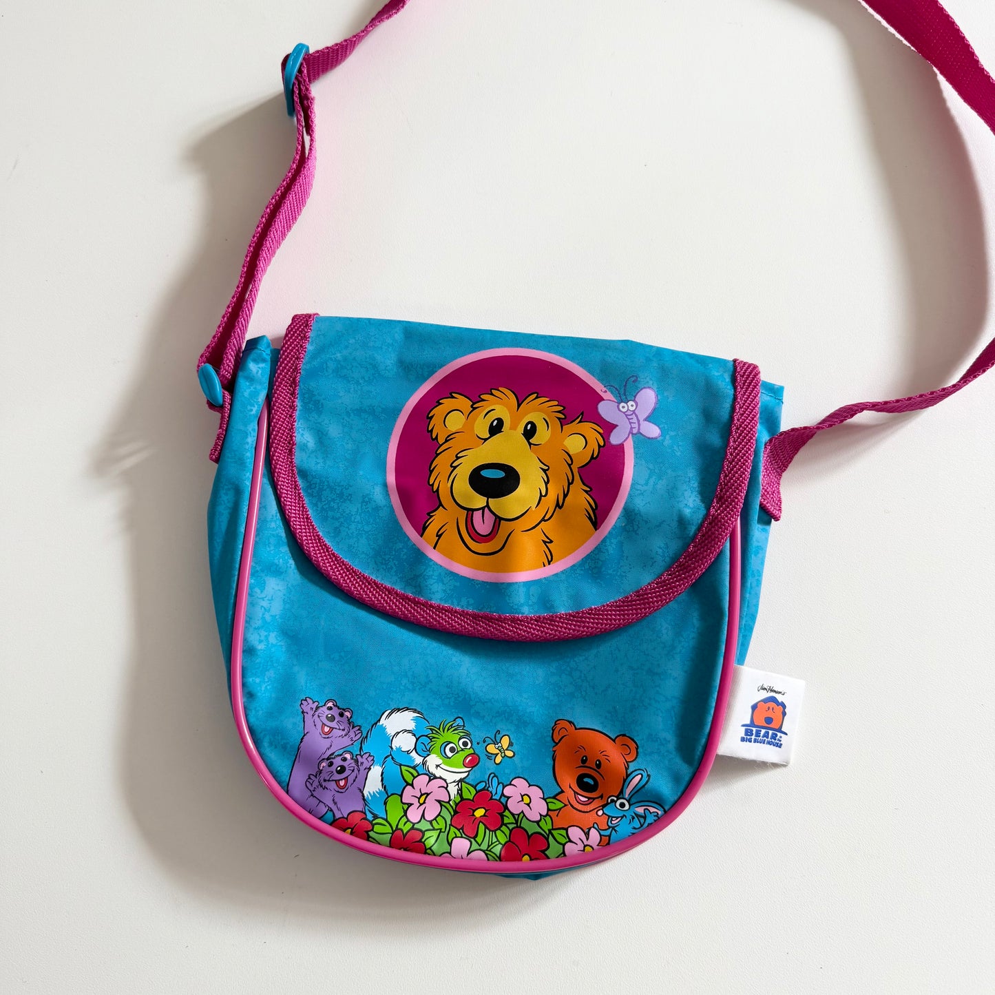 RARE collectors item. Vintage bear in the big blue house bag