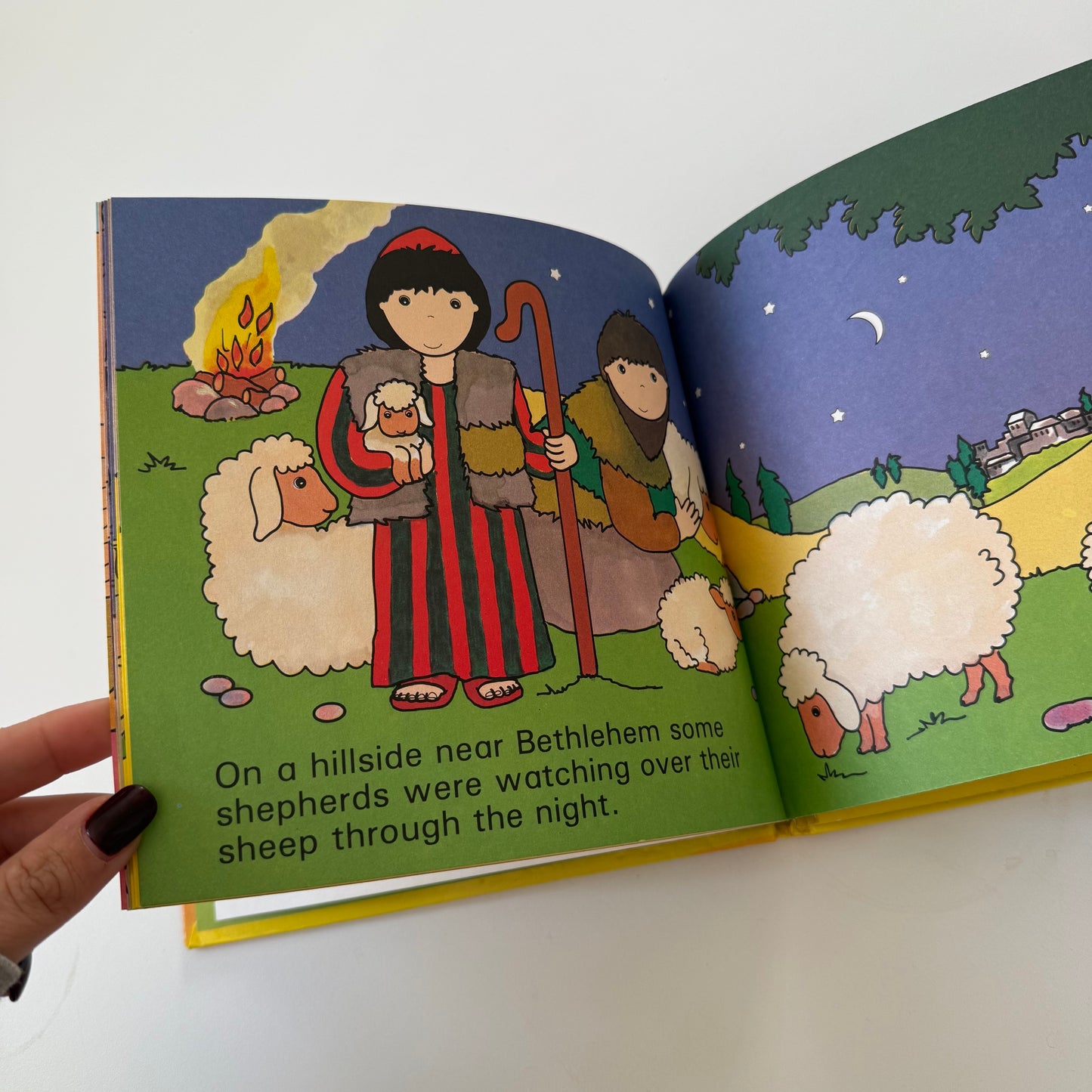 Vintage 1984 ladybird Christmas book.