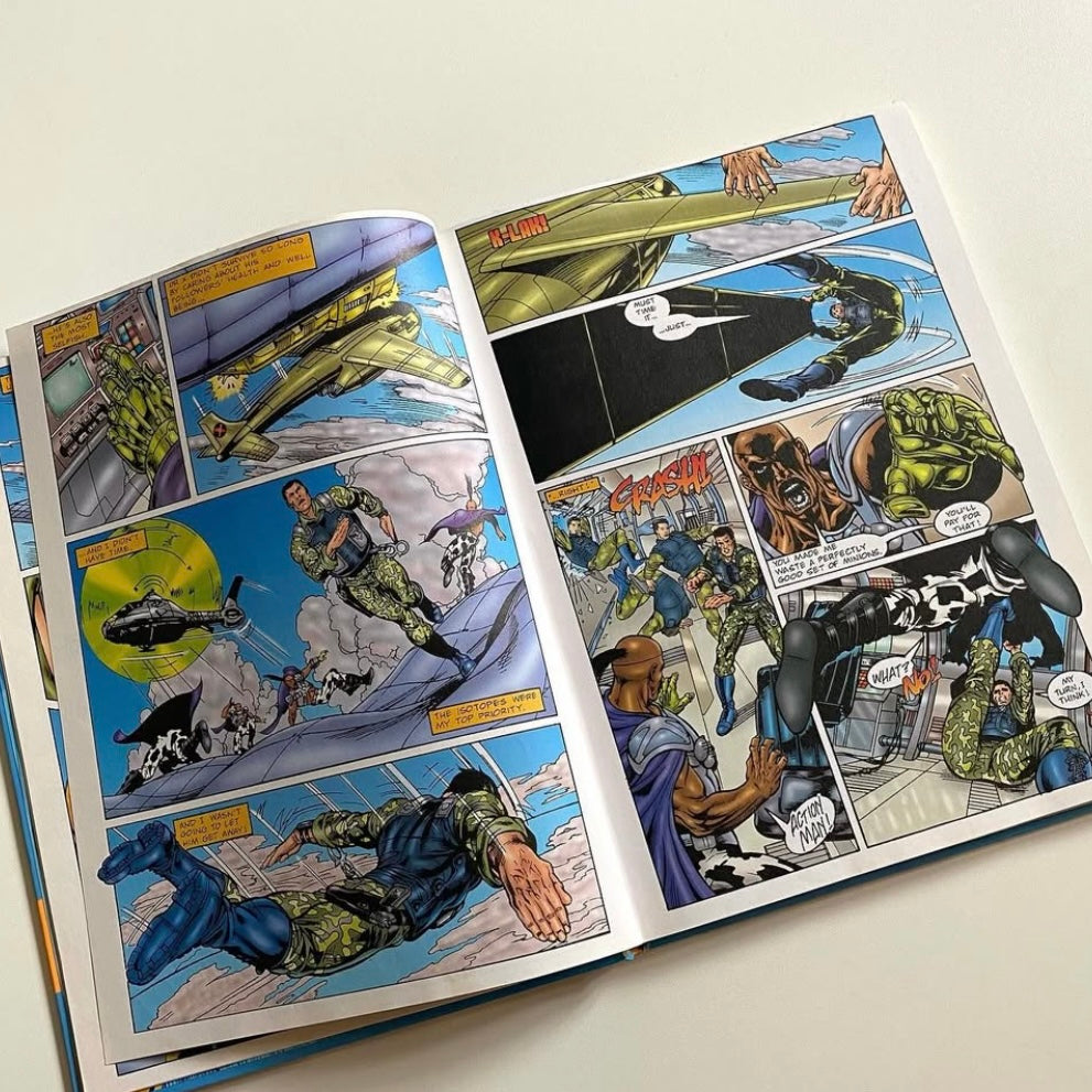 Vintage 1998 Action Man annual