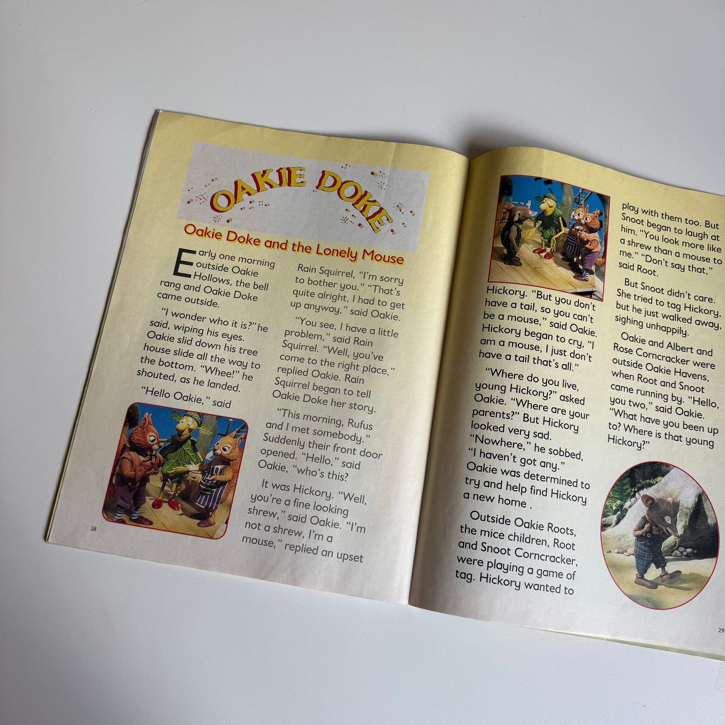 Vintage 1995 toybox magazine