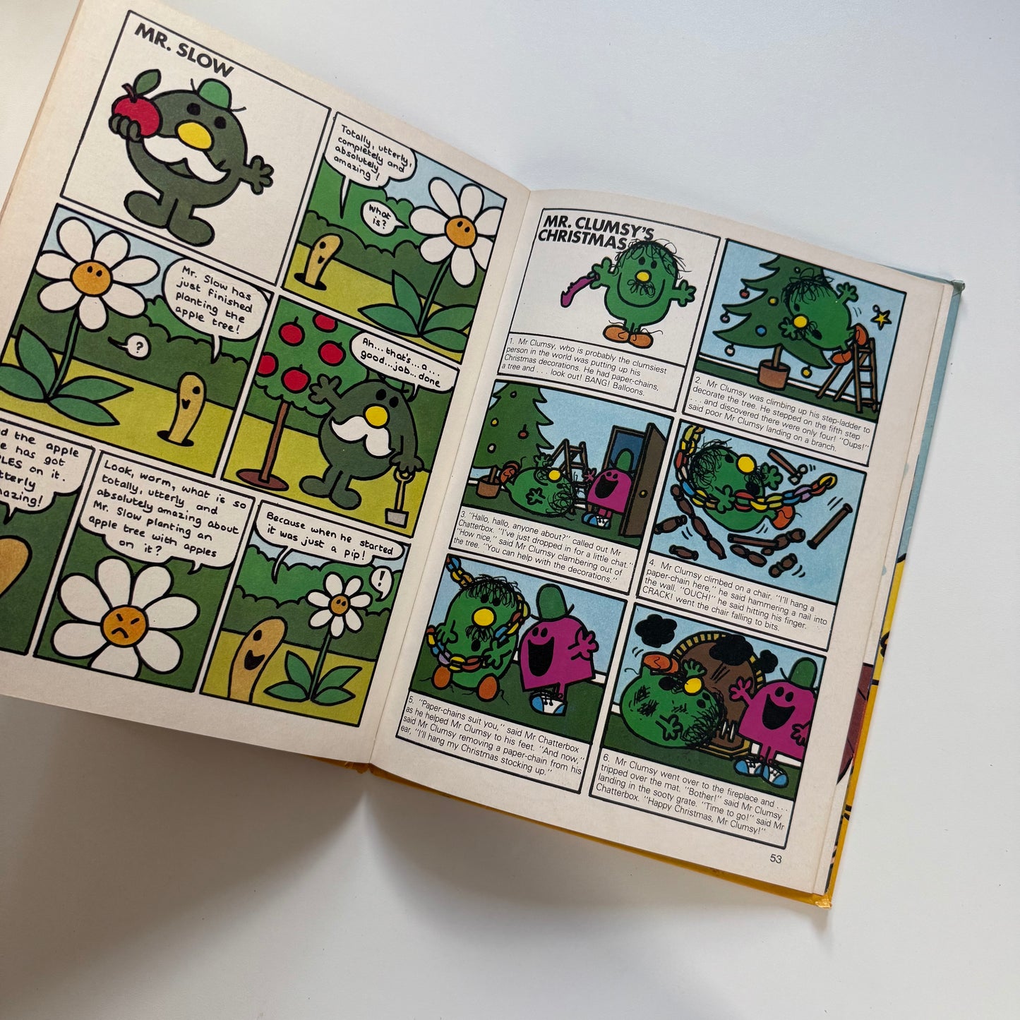 Vintage 1979 mr men annual book. Has some small writing in