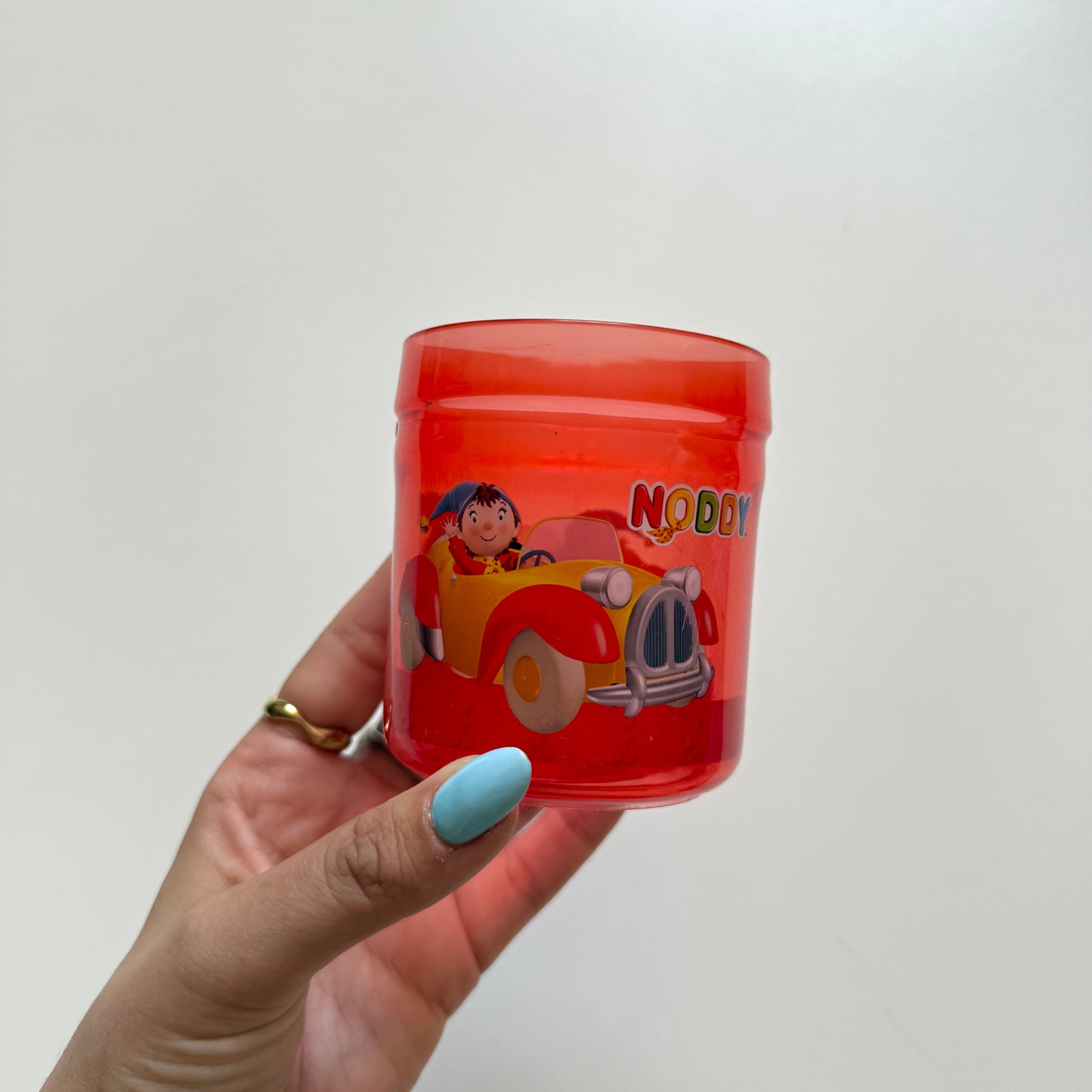 Vintage Noddy plastic cup