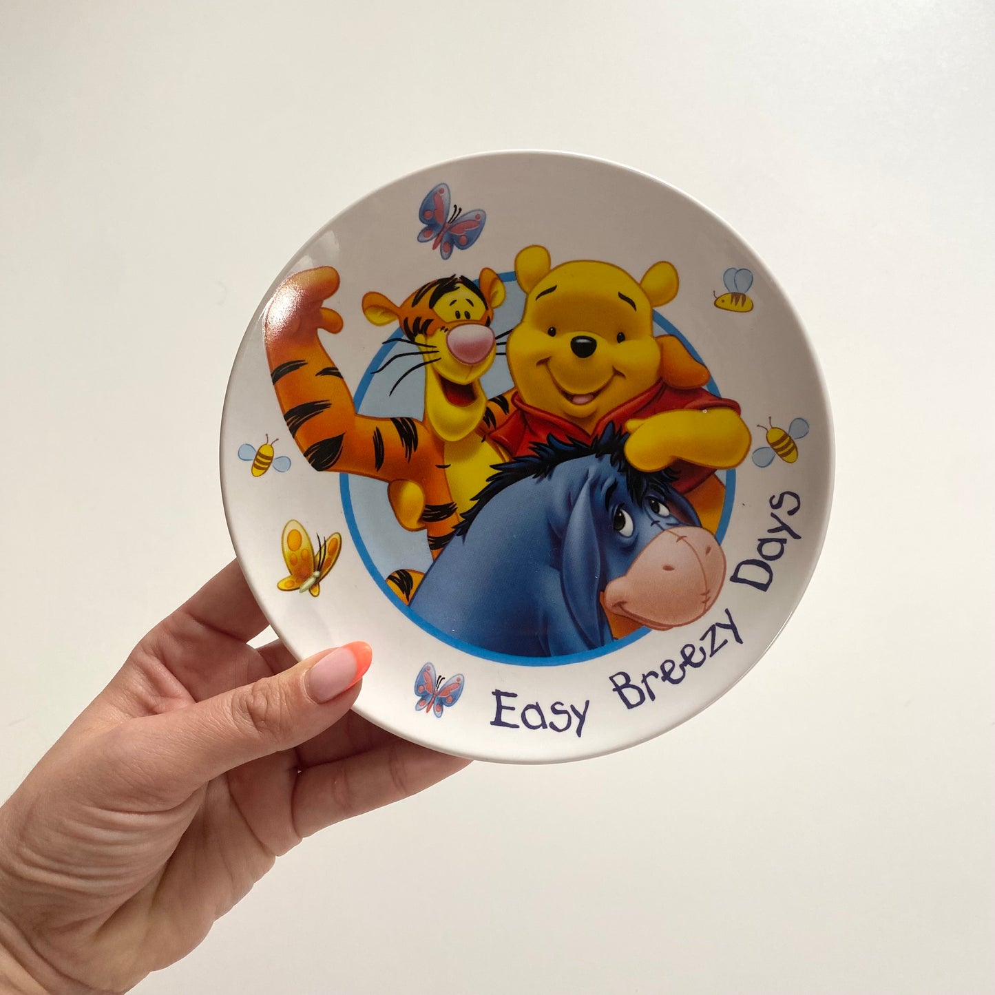 Vintage ceramic small Winnie the Pooh plate.