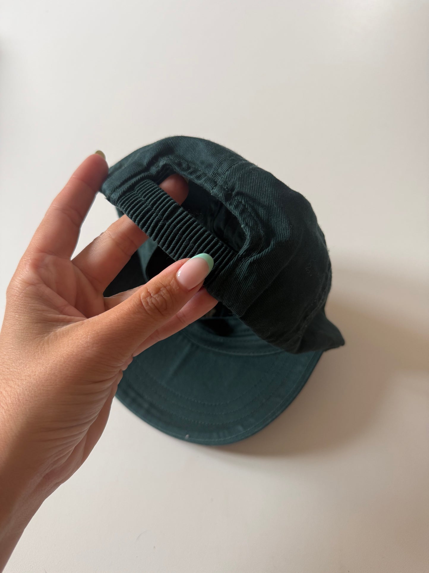 Ralph Lauren forest green cap. Size approx 2-5 years