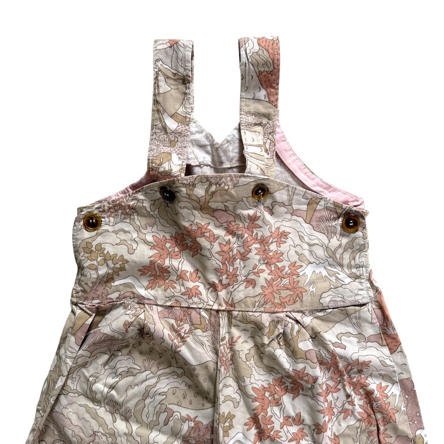 Vintage romper dungarees. Approx 2 years