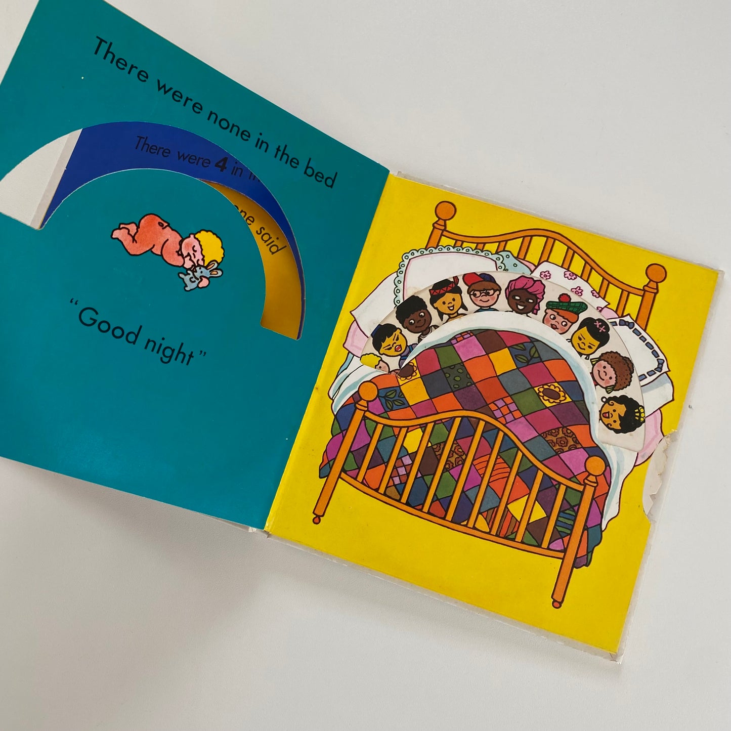 Vintage 1979 child’s play ten in a bed book.