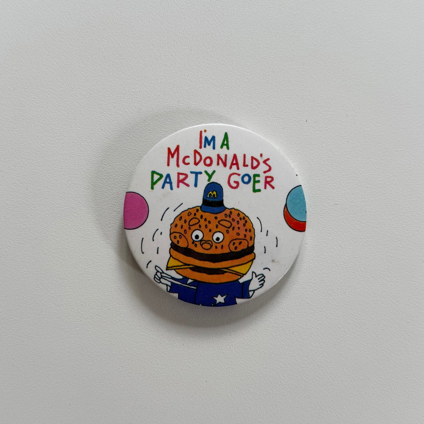 Vintage McDonald’s badge