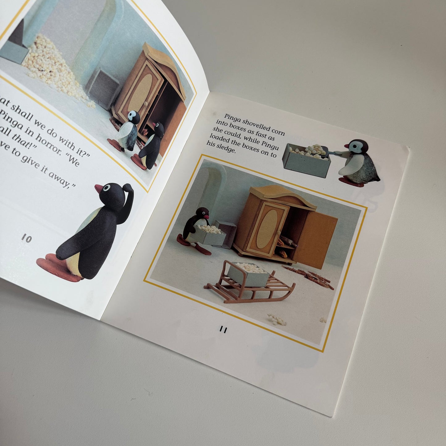 Vintage 1994 pingu paperback book