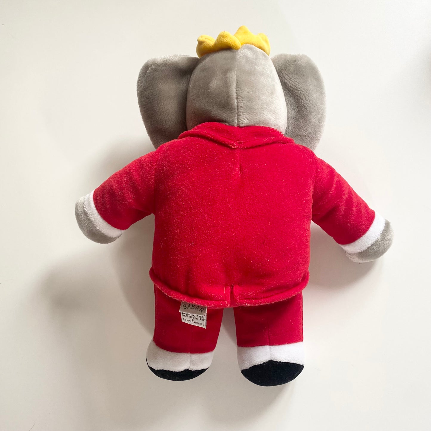 Vintage 1988 rare babar soft toy. Has a mark on the arm. Might need a wash. Medium size